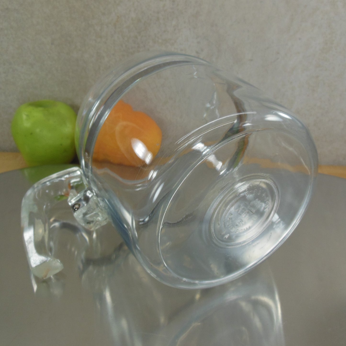 Pyrex Flameware Glass Coffee Percolator 6 Cup Part - Base Pot & Handle