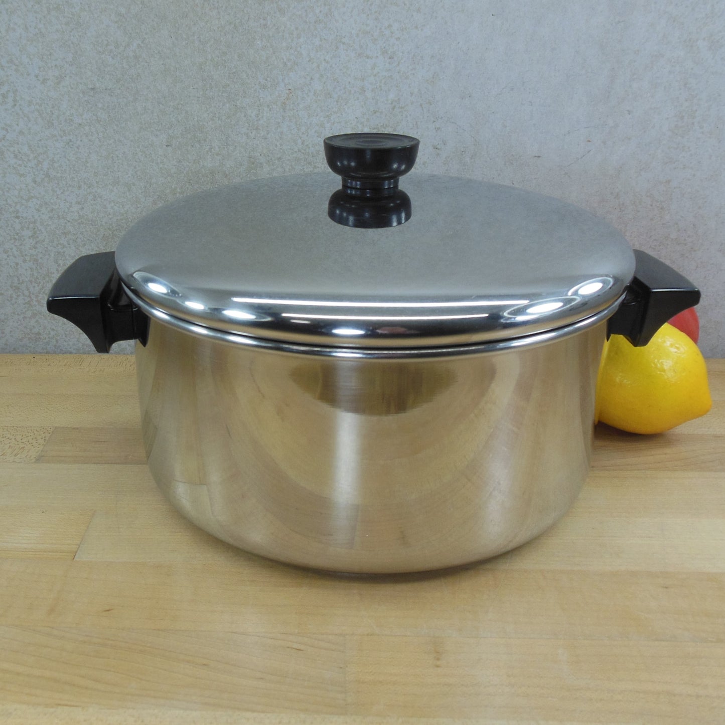 Revere Ware Korea Stainless Tri-ply 4-1/2 Quart Soup Stock Pot 2064