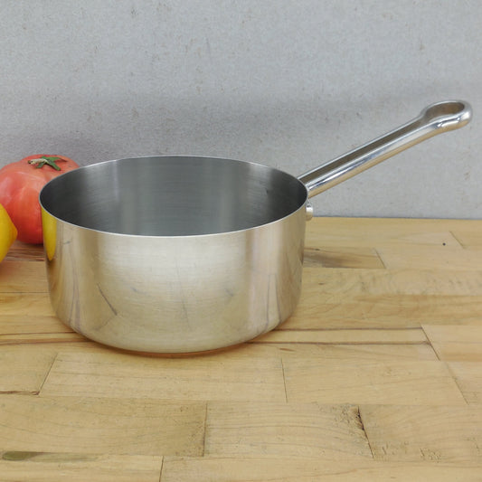 Revere Ware Pro-Line 1994 Stainless 1.5 Quart Saucepan 6725 Thailand Restored