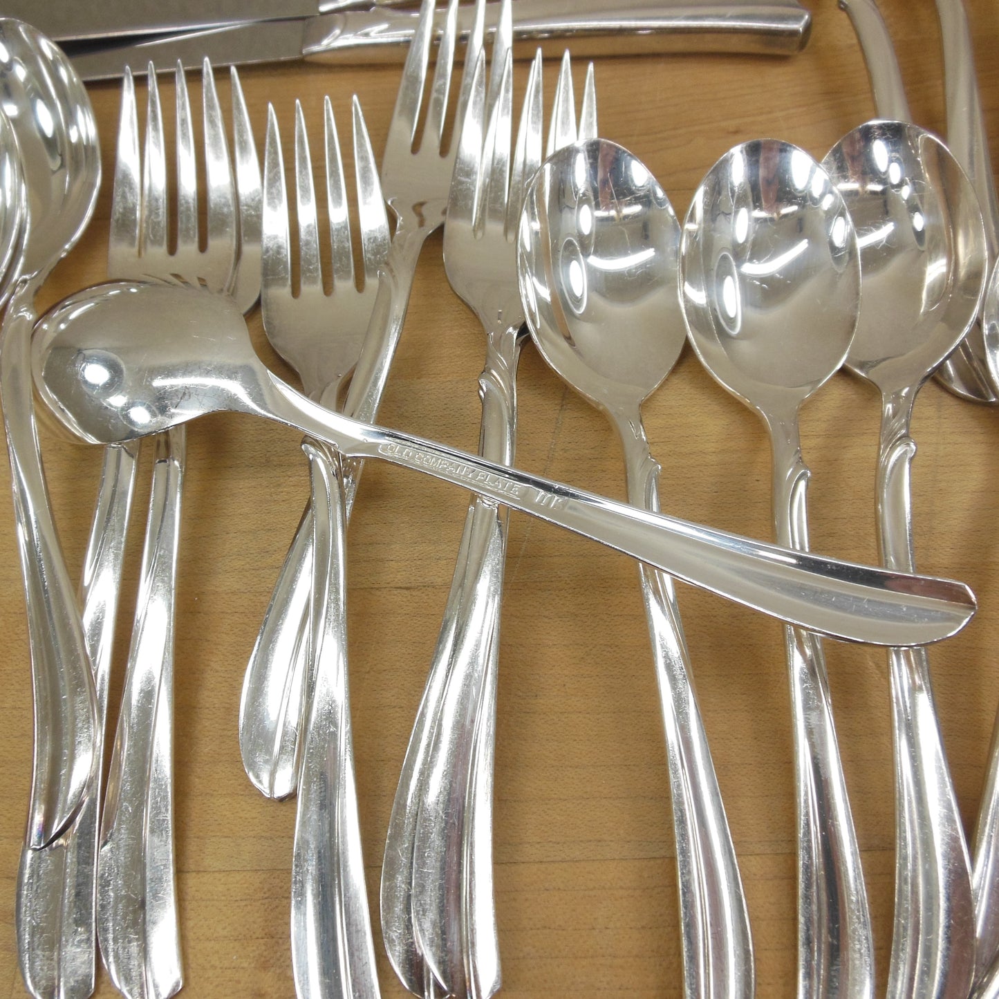 International Silver Kellogg's 1958 New Radiance Silverware - Service for 6 Used