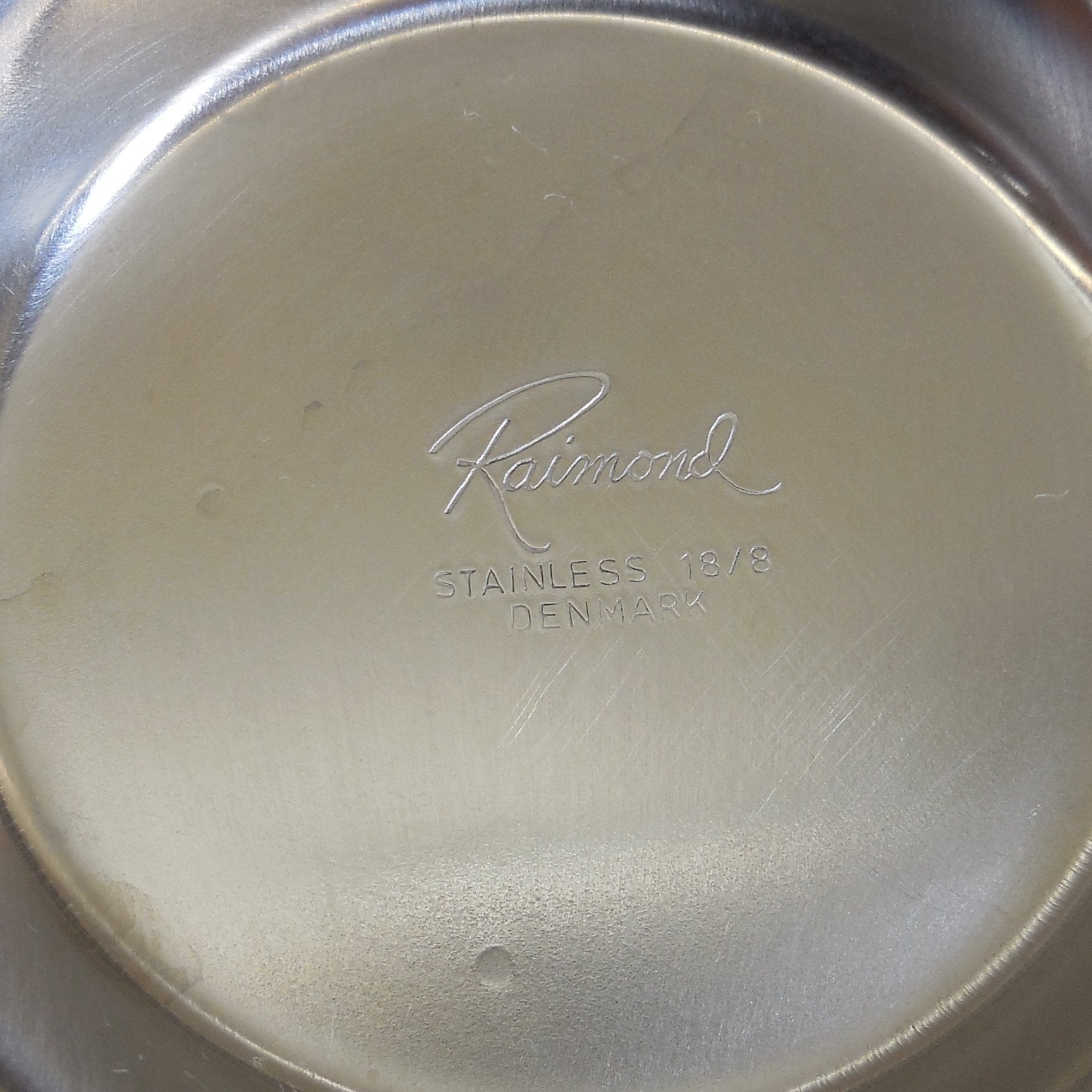 Raimond Denmark Pair Modernist Stainless Serving Condiment Gravy Bowls
