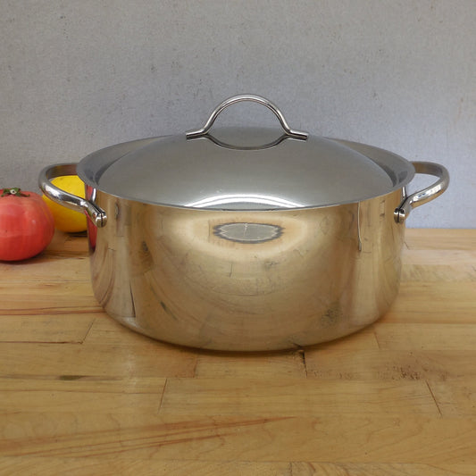 Revere Ware Pro-Line 6 Qt. Dutch Oven Stock Pot 6796 Stainless Restored