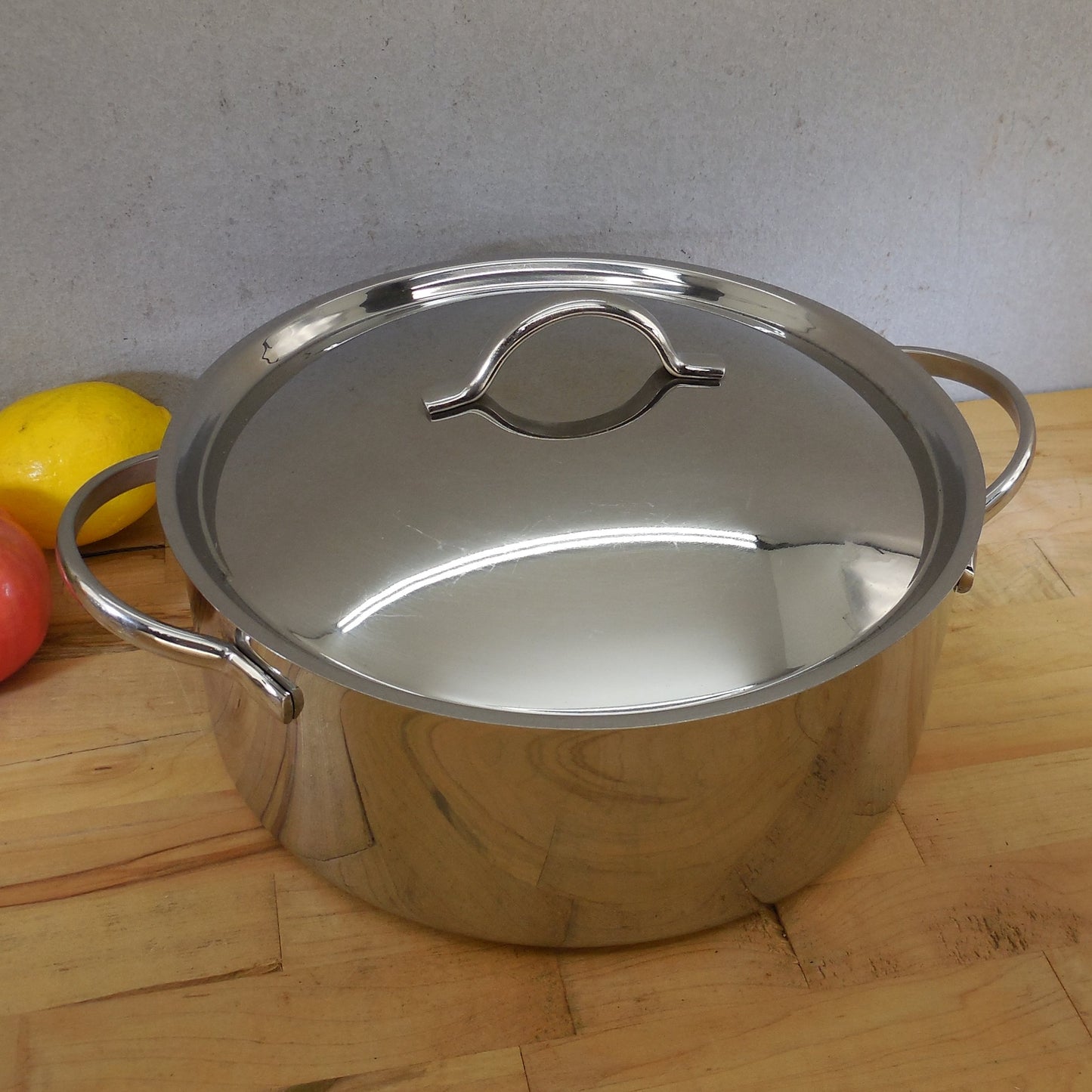 Revere Ware Pro-Line 6 Qt. Dutch Oven Stock Pot 6796 Stainless Restored vintage