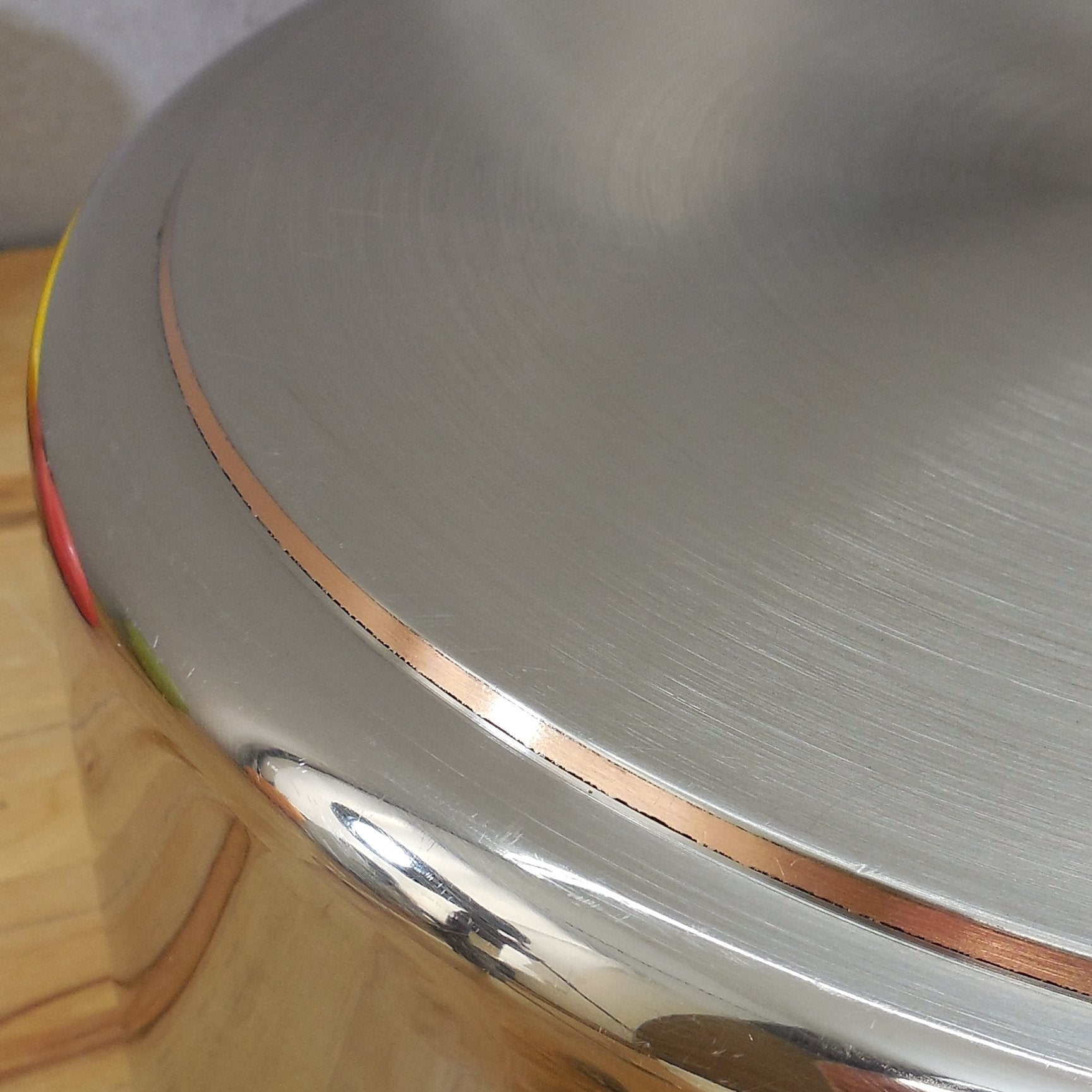 Revere Ware Pro-Line 6 Qt. Dutch Oven Stock Pot 6796 Stainless Restored Cleaned