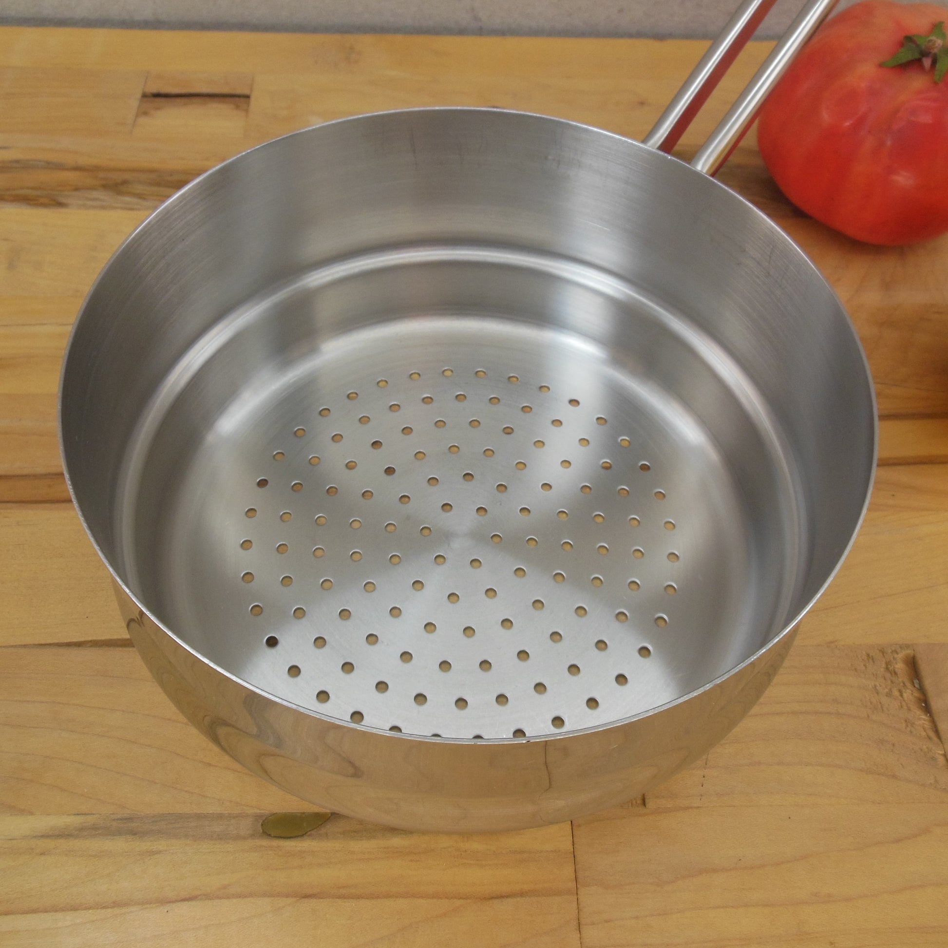 Revere Ware Pro-Line Stainless 6.5" Perforated Steamer Insert Vintage