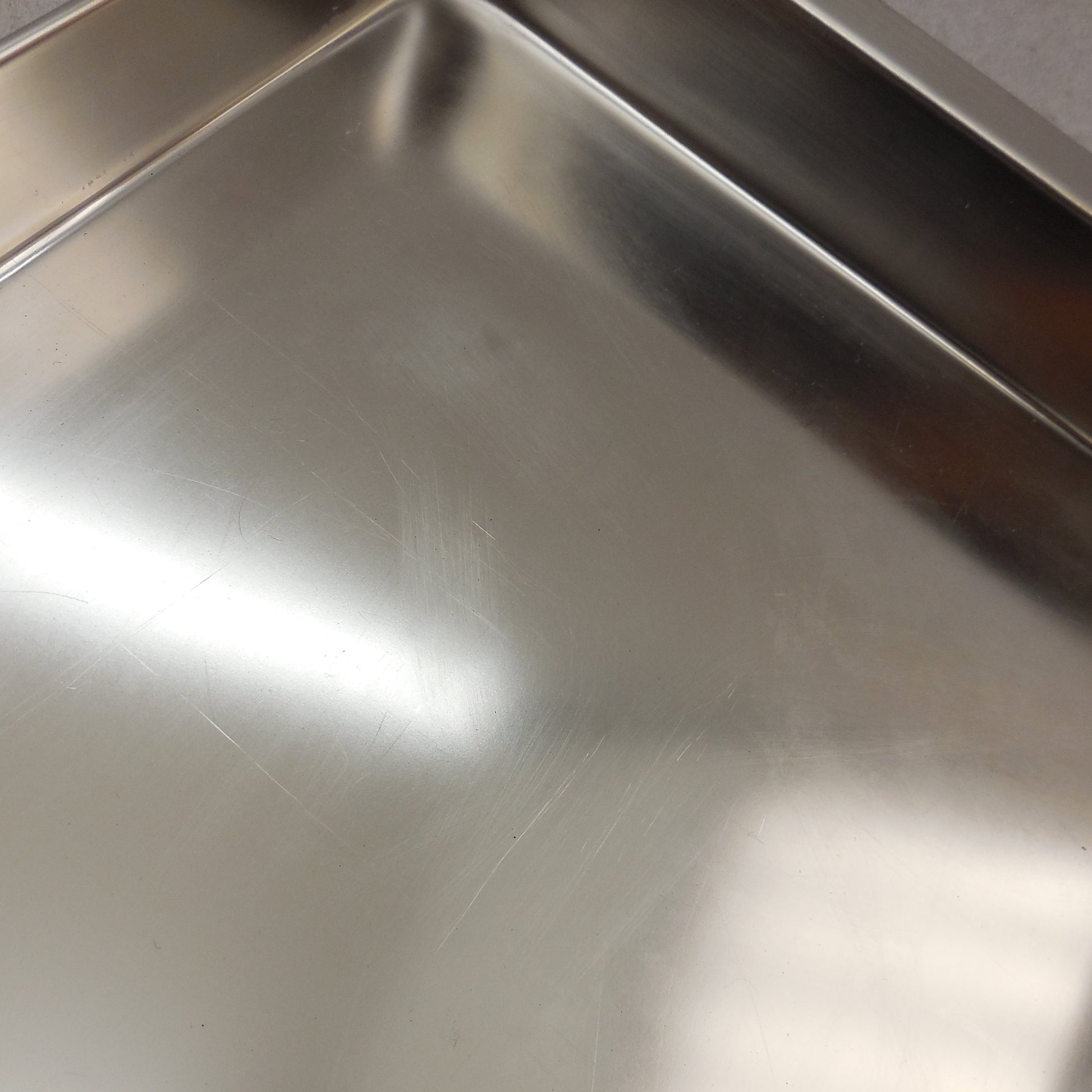 Revere Ware 2525 Stainless Baking Roasting Pan 5 1/2 Qt - 15¼ x 10½ x 2” Rack cleaned