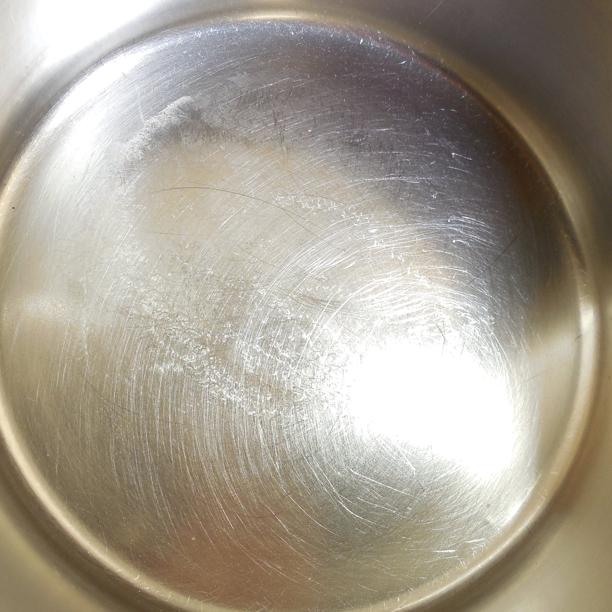 Revere Ware Limited Edition 2 Quart Saucepan & Lid Stainless Copper Core Brass Scratch
