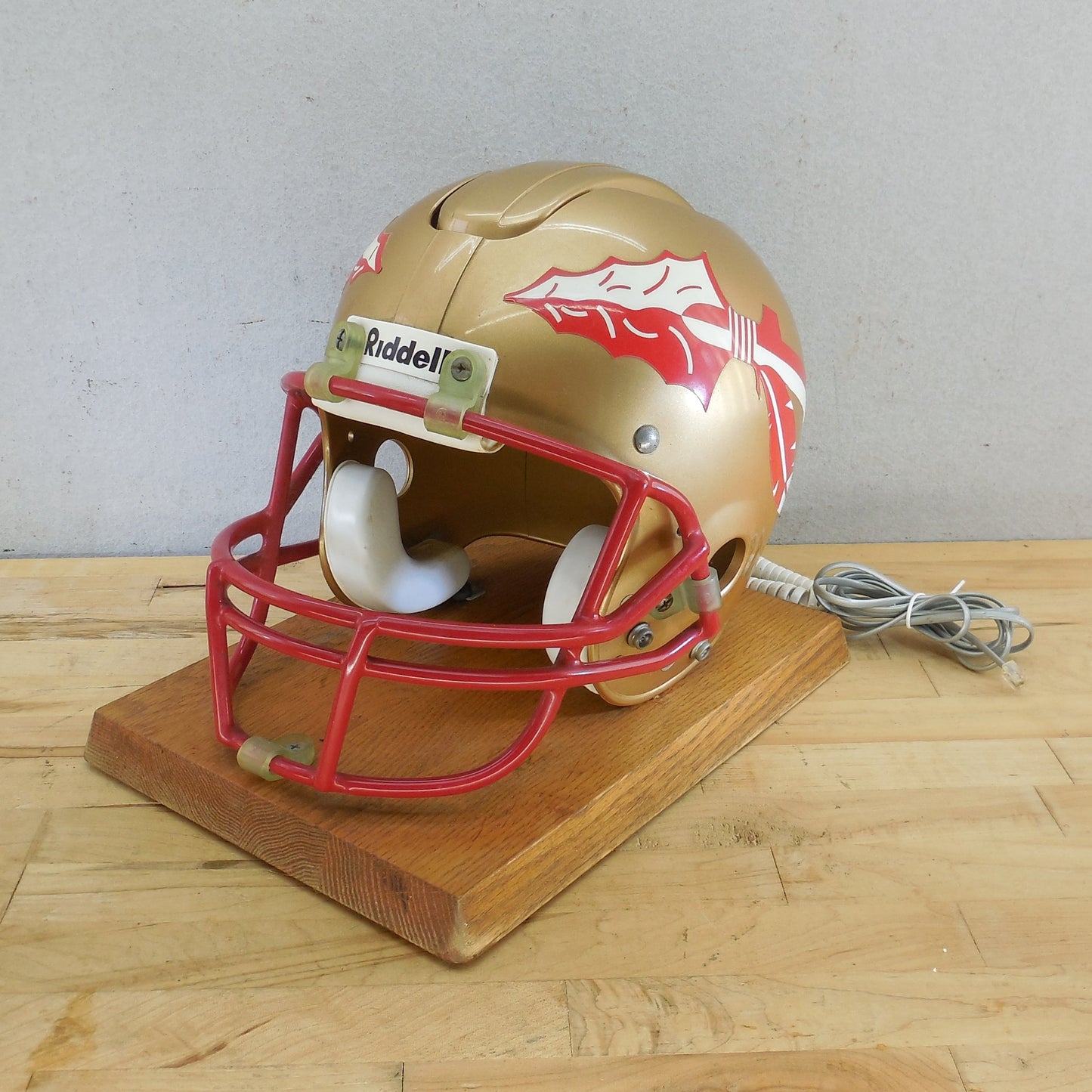 Riddell Nardi Vt. 1980's Telephone Helmet FSU Seminoles Florida State Univ.