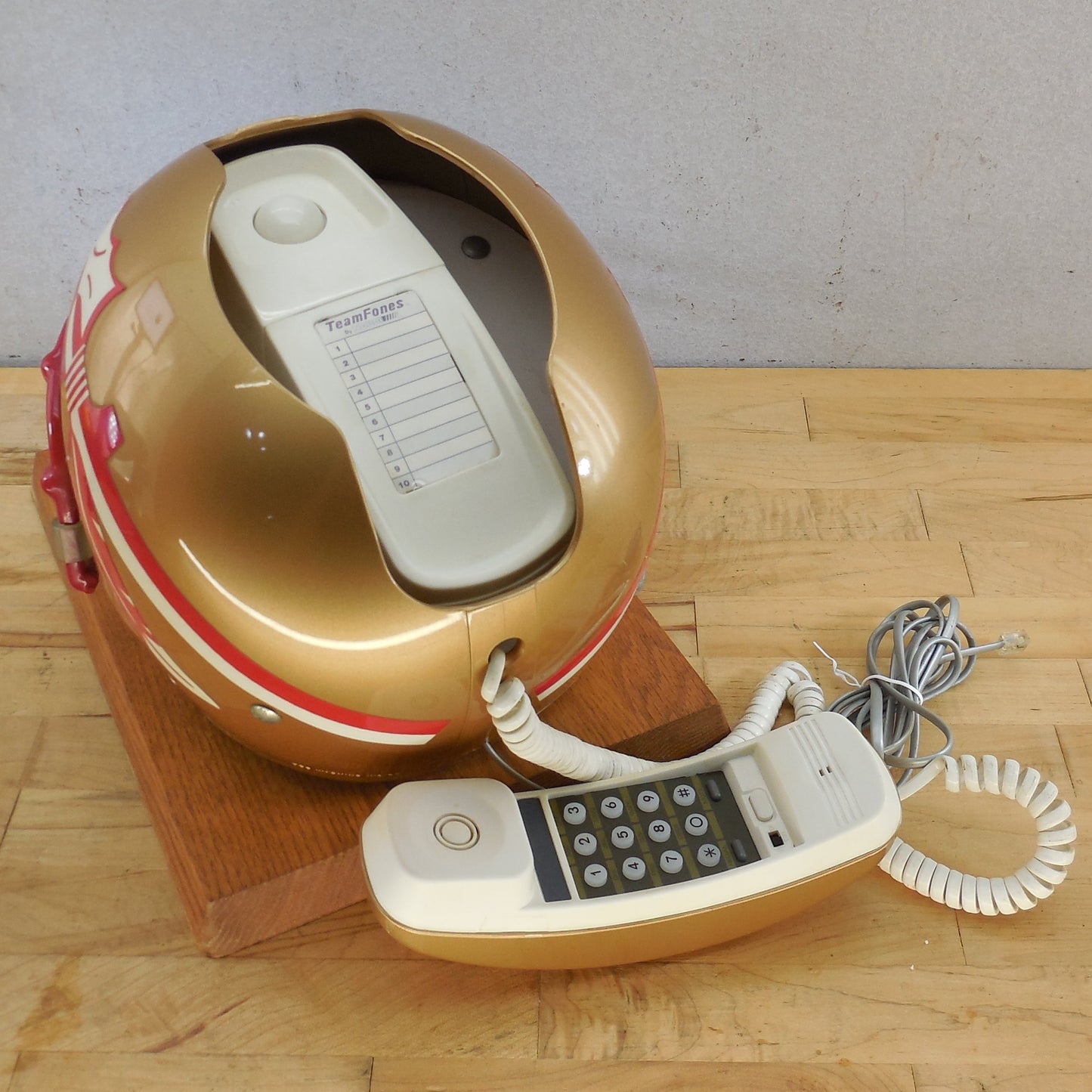 Riddell Nardi Vt. 1980's Telephone Helmet FSU Seminoles Florida State Univ. vintage