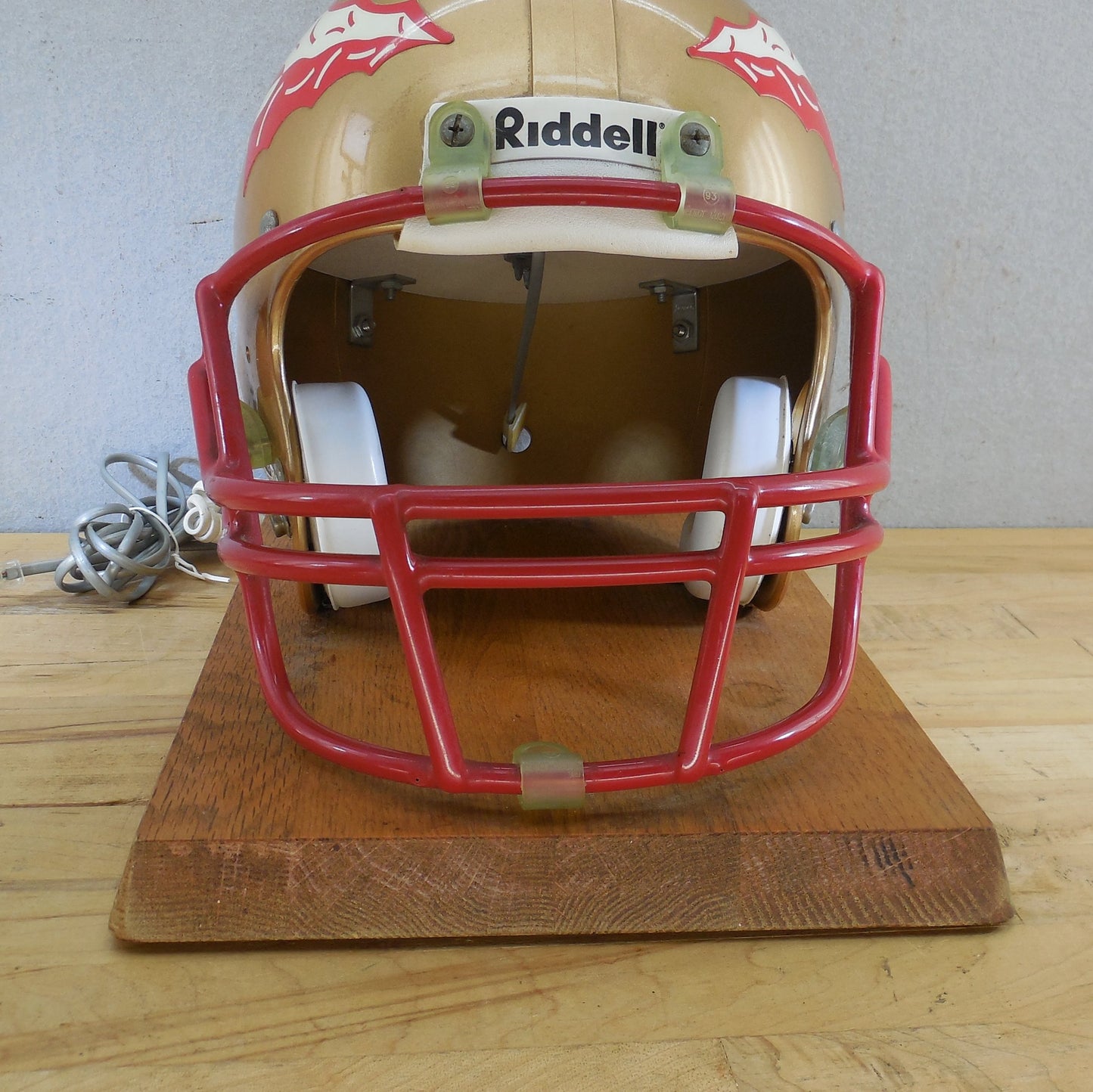 Riddell Nardi Vt. 1980's Telephone Helmet FSU Seminoles Florida State Univ.