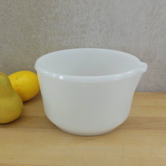 Ronson Foodmatic Mixer Mixing Bowl White Glass - Small