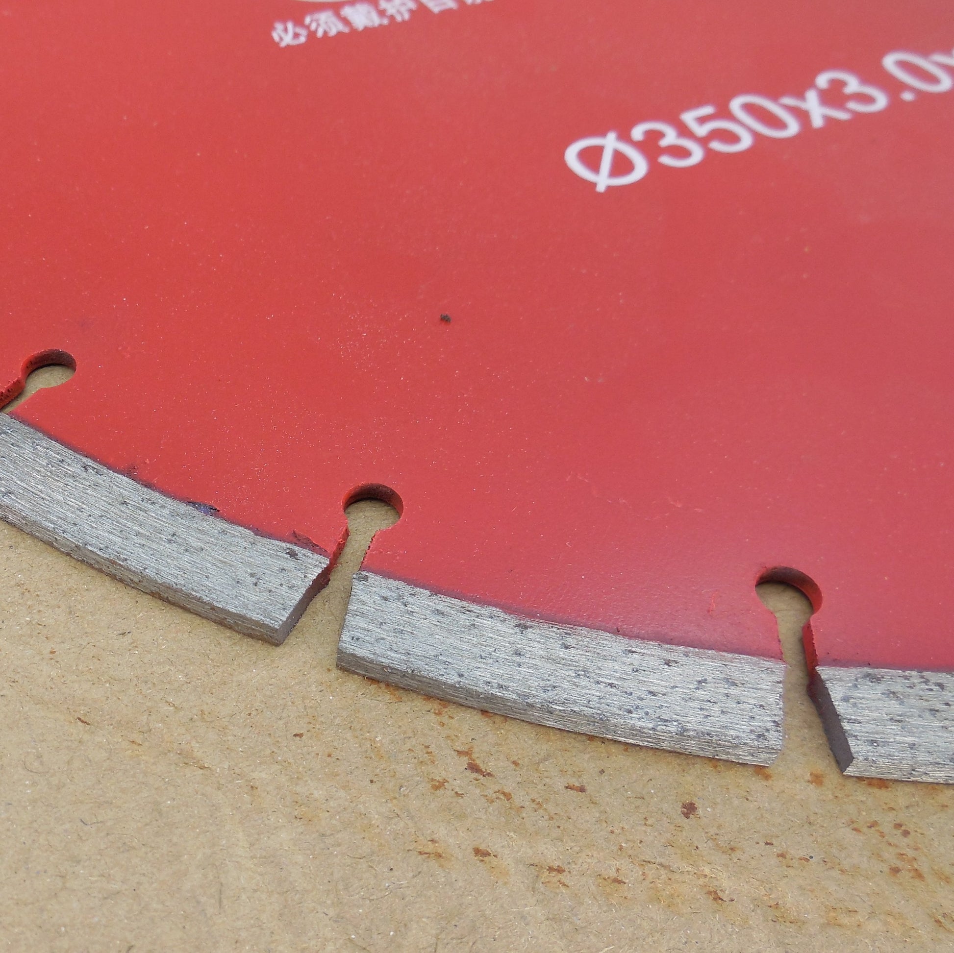 China Diamond Wet 14" Cut Off Saw Blade Masonary 350x3.0x25.4mm New