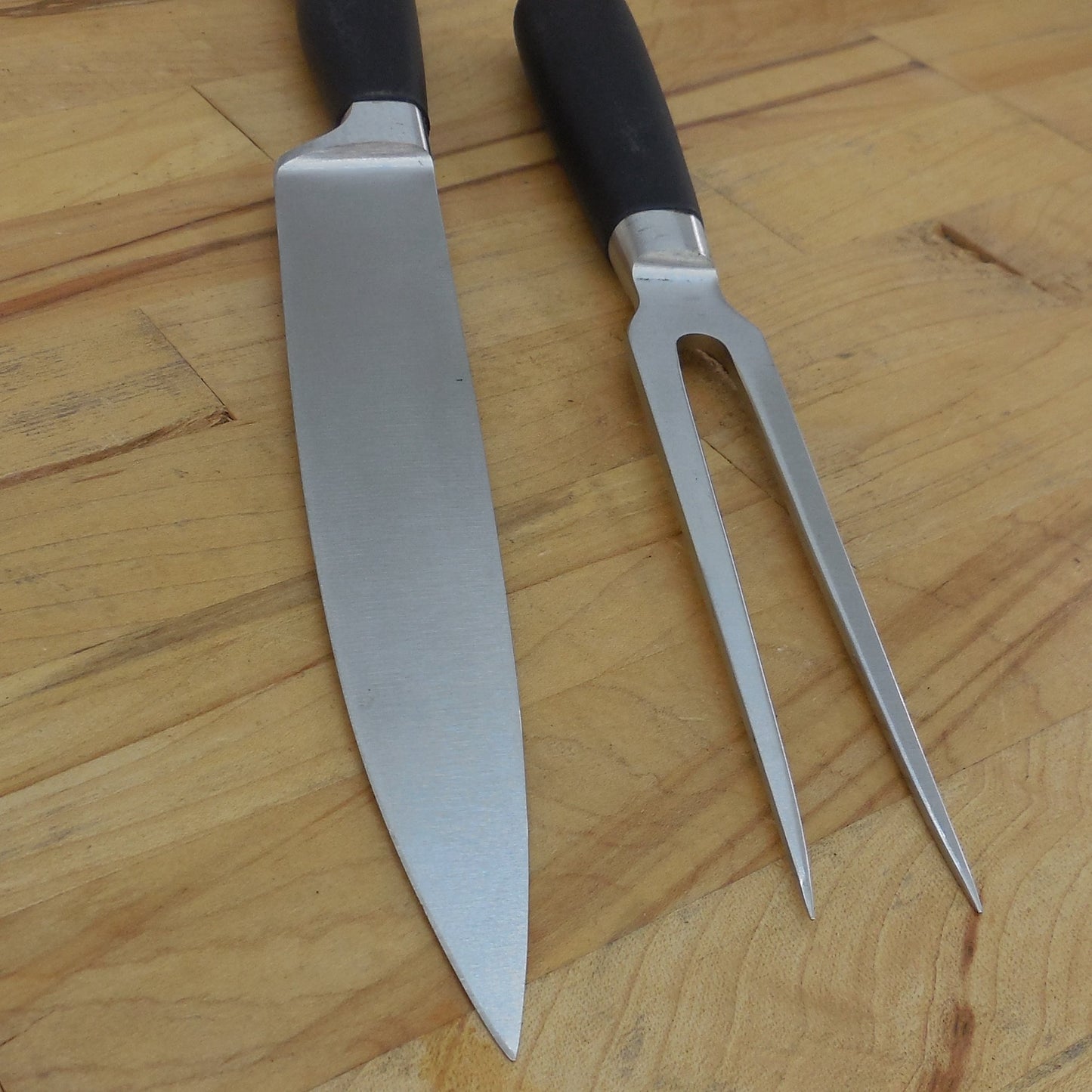 Wusthof Germany Stainless Grand Prix 8" Slicing Knife & Fork 4527/20cm Used