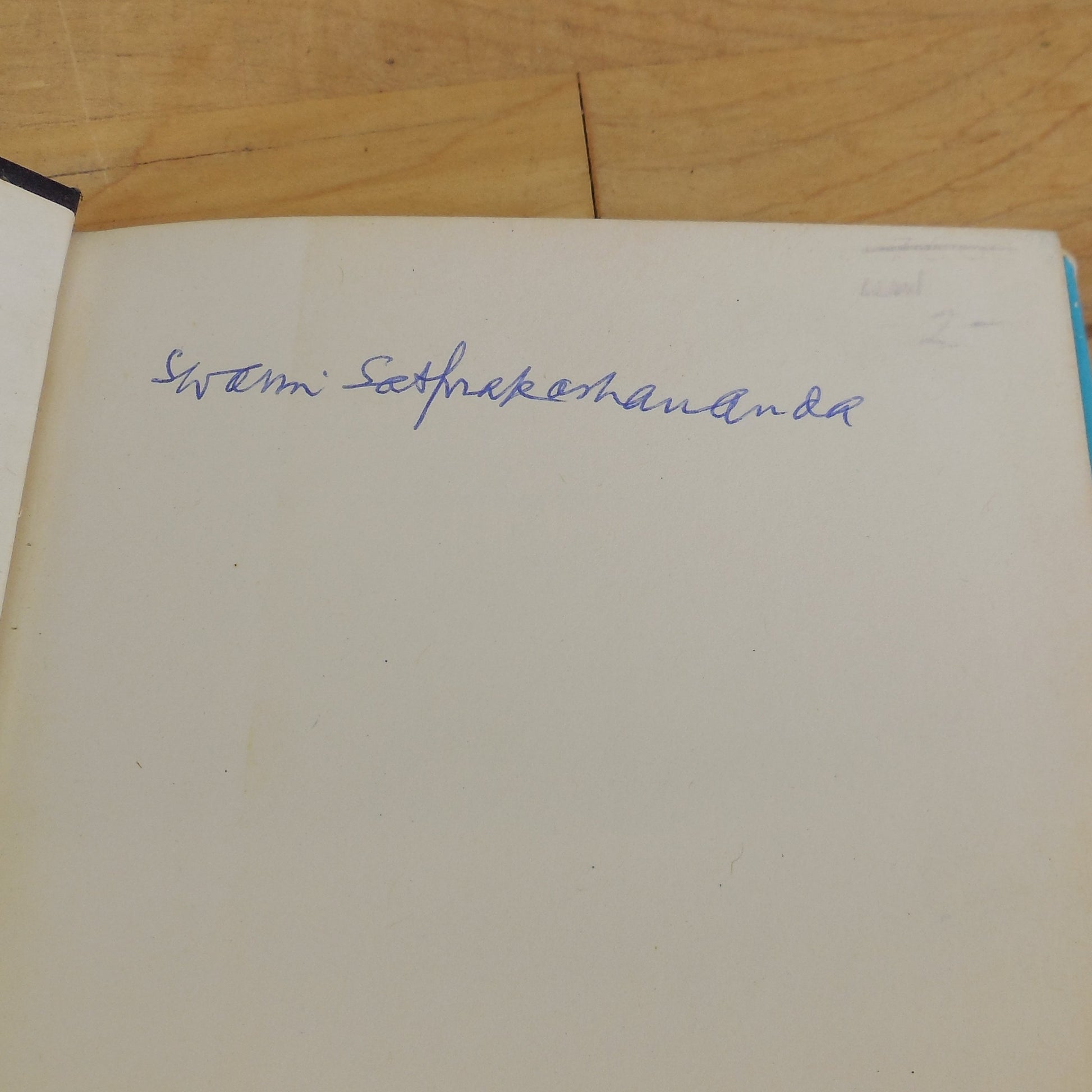 Swami Satprakashananda Signed Book - Hinduism and Christianity 1975 Vintage