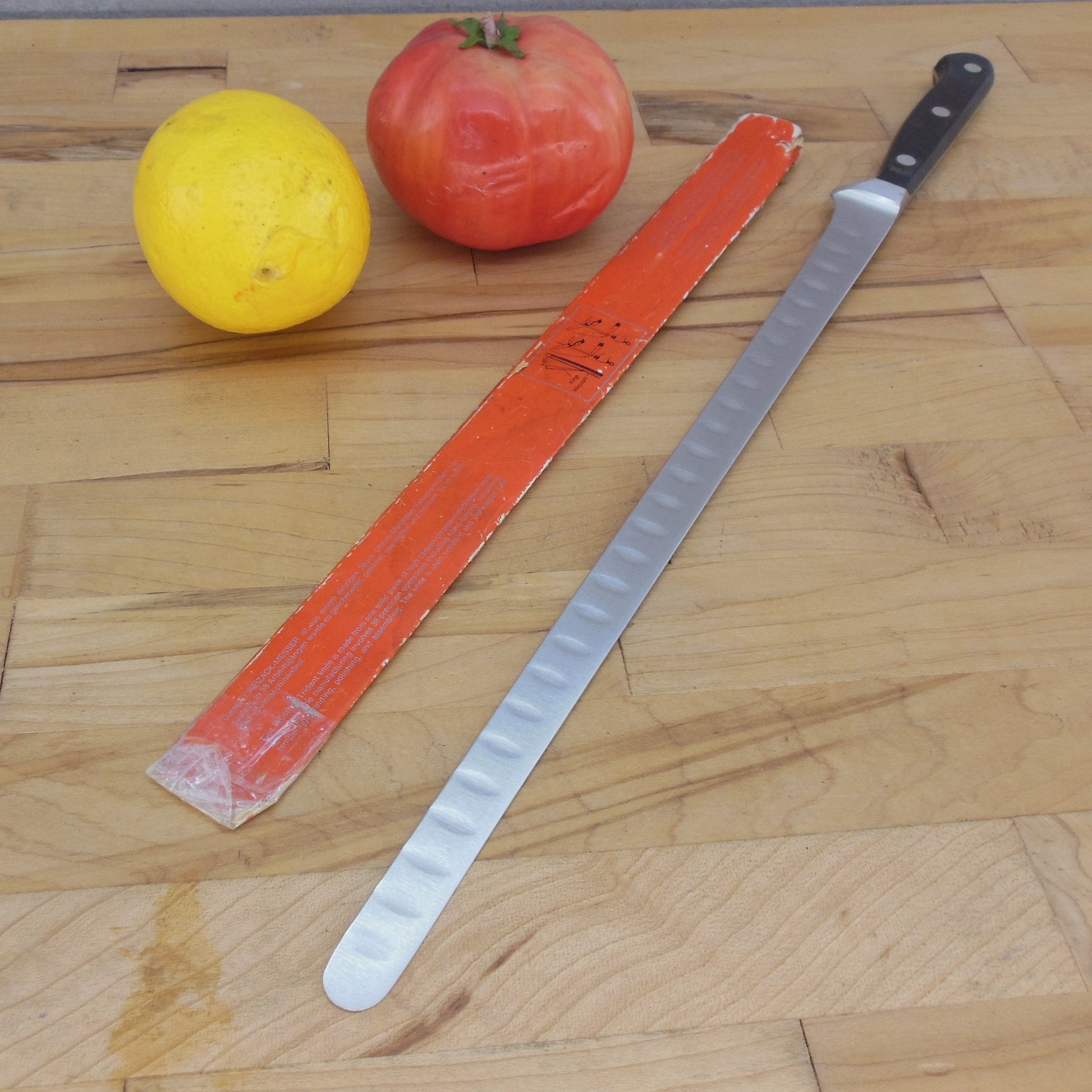 Wusthof Germany Stainless 12" Flexible Salmon Slicer Knife 4543 / 32cm Used