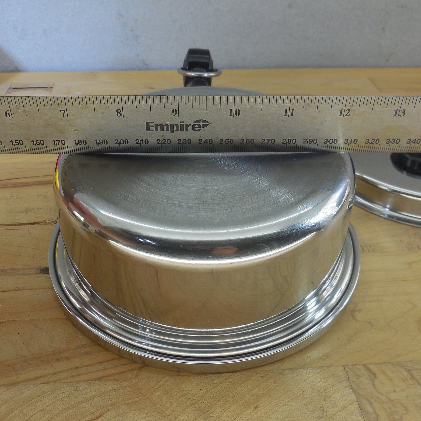 Saladmaster USA T304S Stainless 1 Qt. Saucepan with Vapo Lid Restored Bow