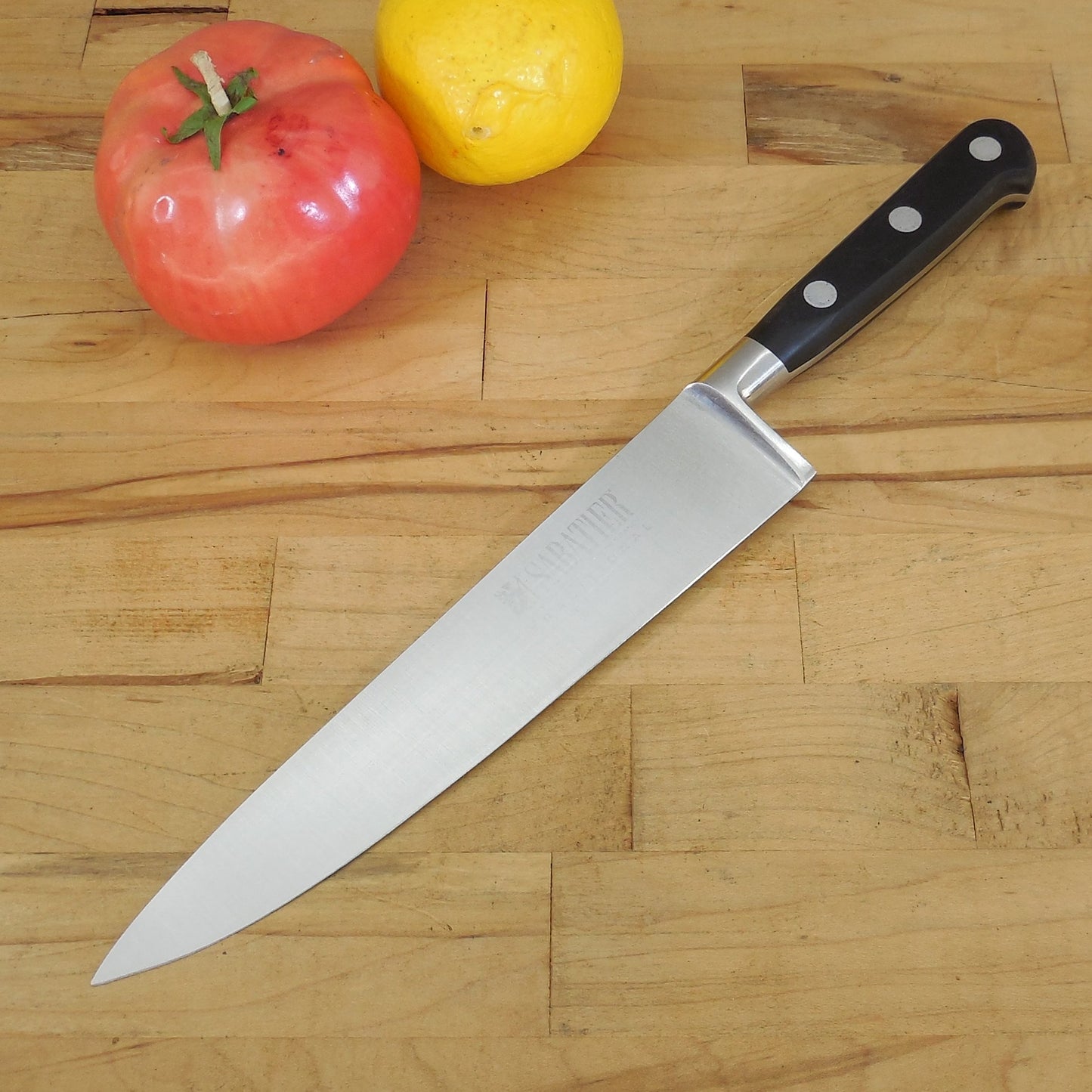 Sabatier France Traditional Stainless 8" Chef Knife Griffin Mark Fully Forged