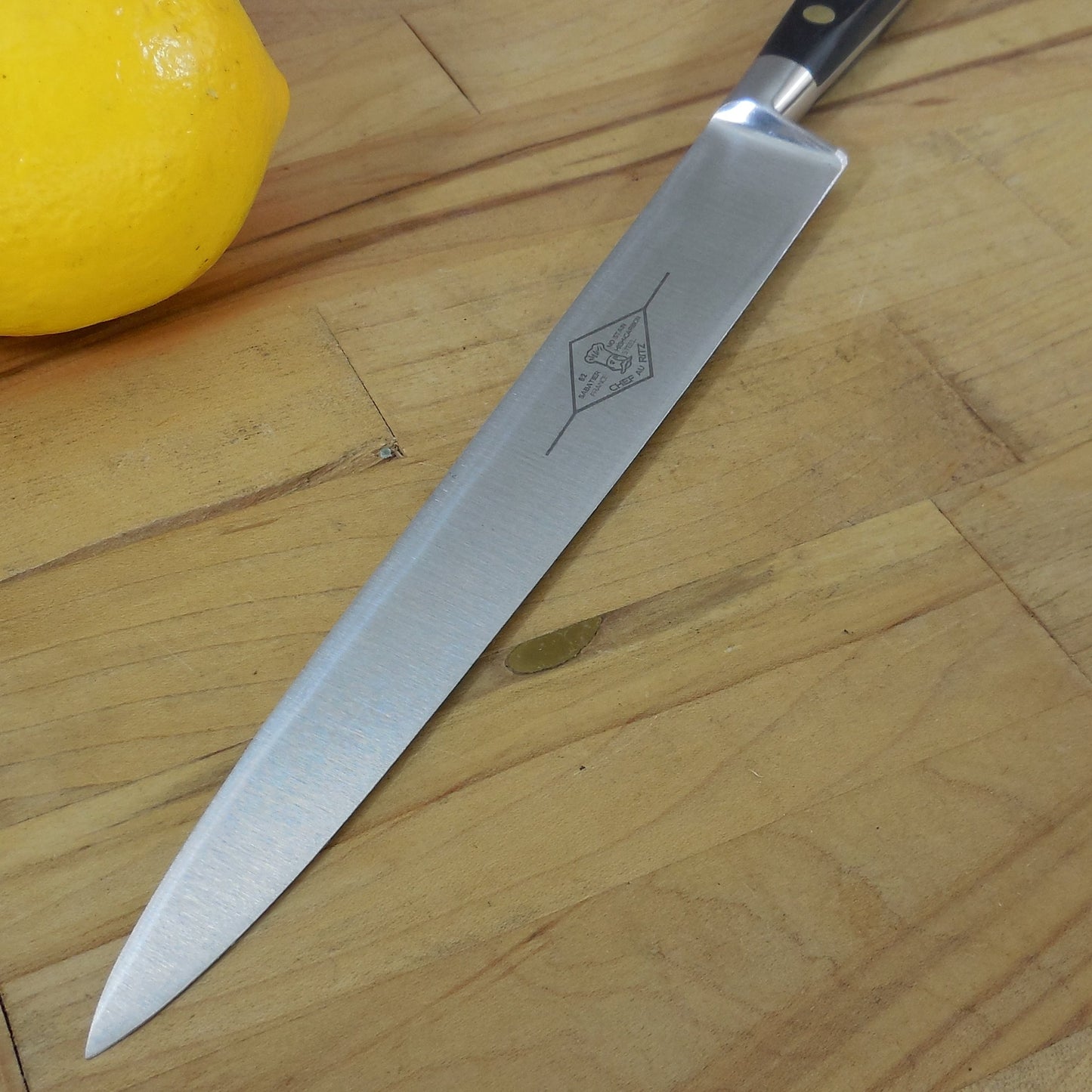 Chef Au Ritz Sabatier France High Carbon Stainless Steel 8" Slicing Knife 7.75"