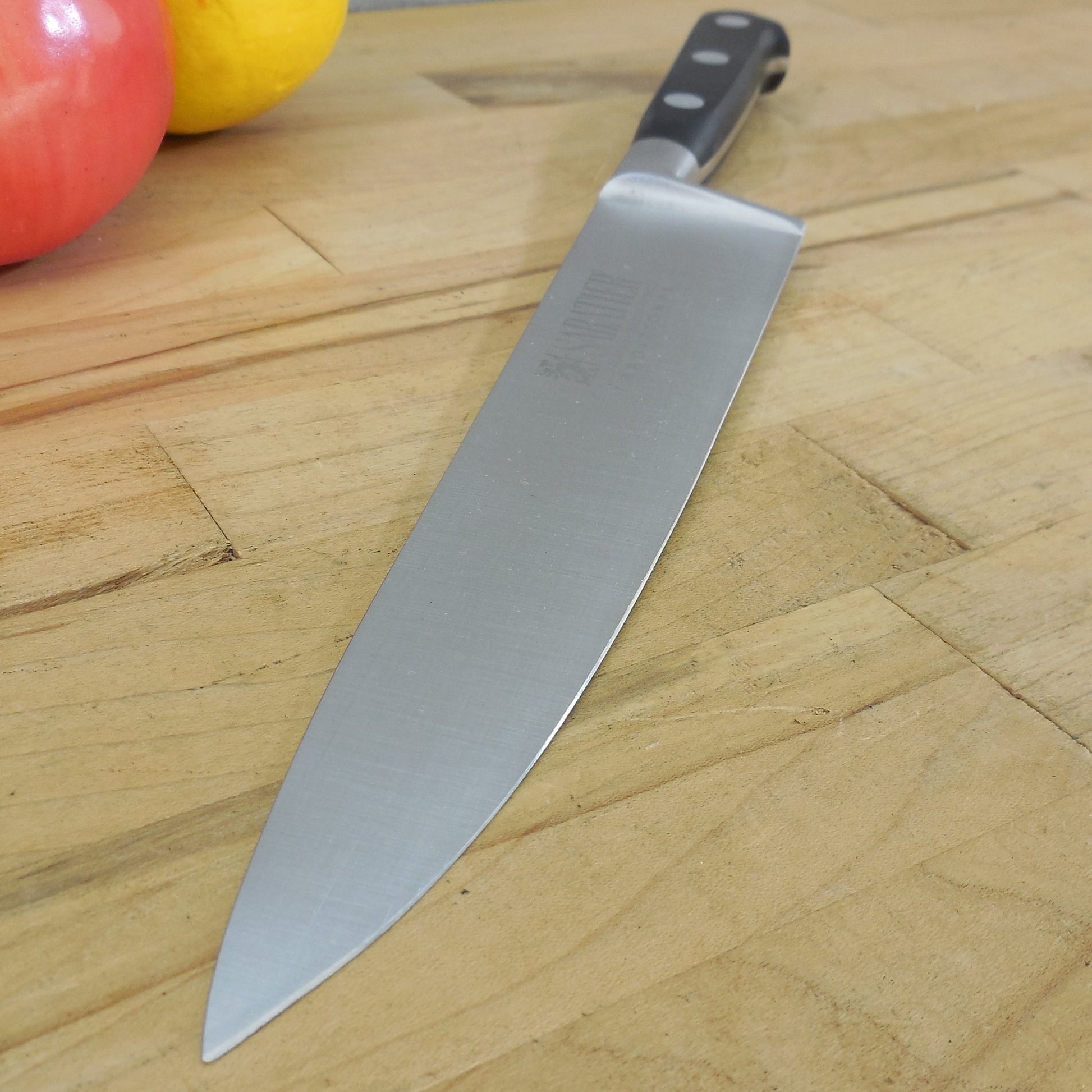 Sabatier France Traditional Stainless 8" Chef Knife Griffin Mark Fully Forged Vintage