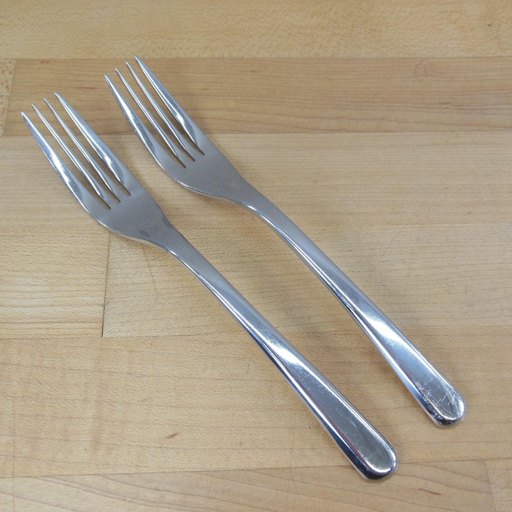 Copy of Nambe Aura Stainless Flatware - 2 Salad Forks