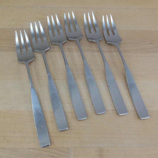 Towle Lauffer Bedford Holland Stainless Flatware - 6 salad Forks