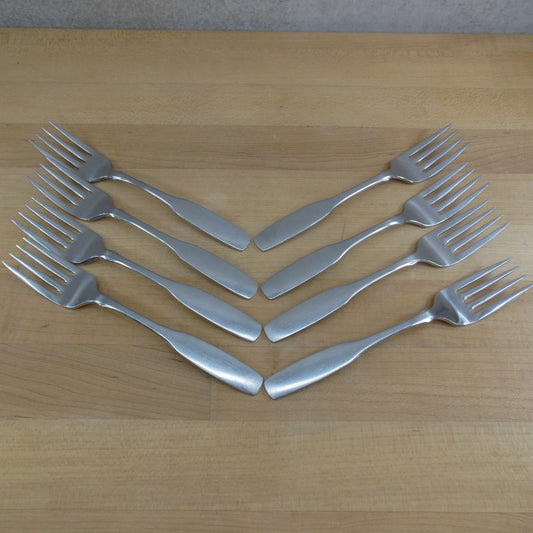 Oneida Community Paul Revere Stainless Flatware - 8 Set Salad Forks