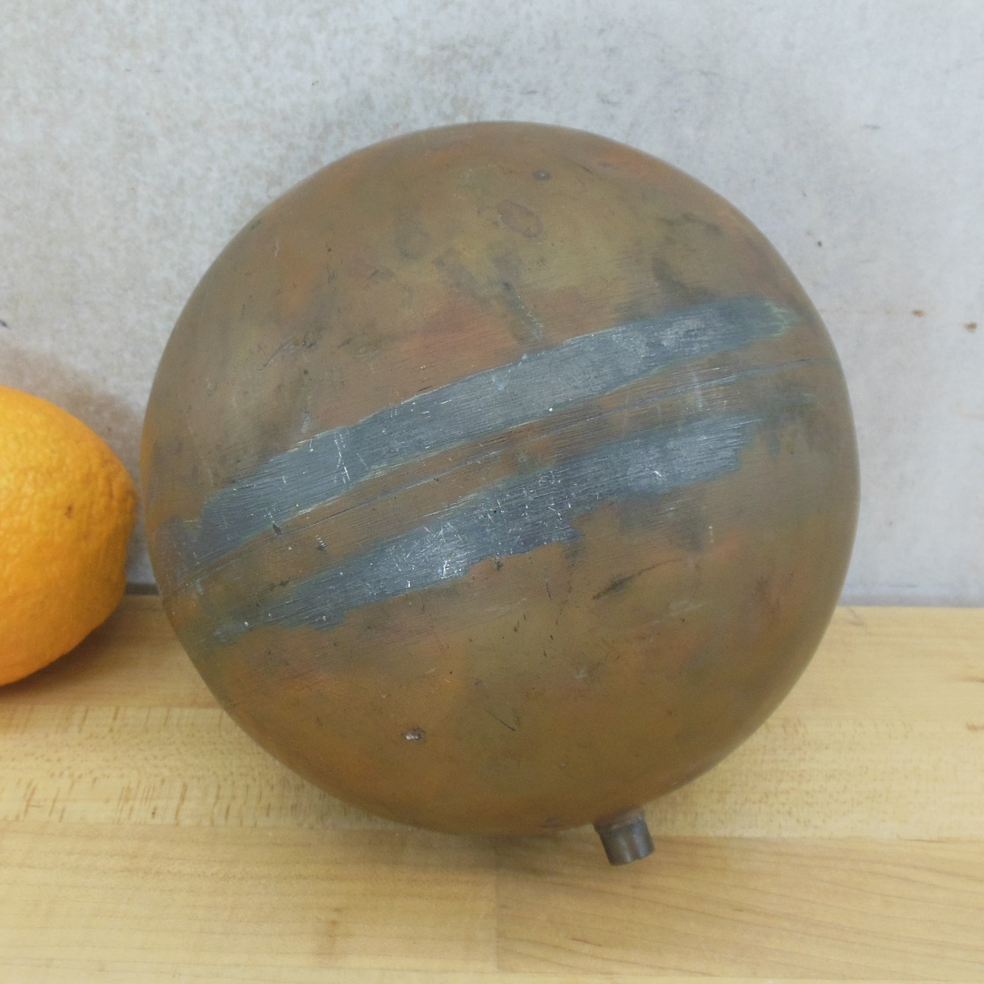 Unbranded Copper Round Float Ball Toilet Tank 6" Sand Weighted