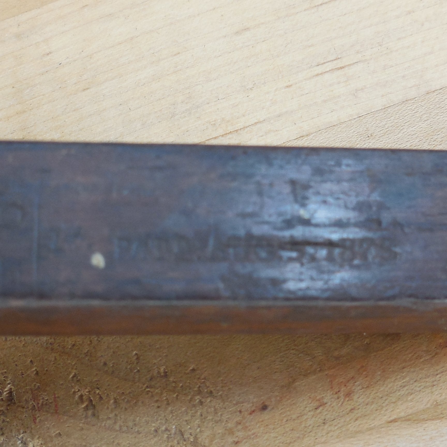 Wood Scribe Tools 3 Lot Justus Traut's Pat. 1873 Stanley No. 61 & Unbranded Modern Stamped