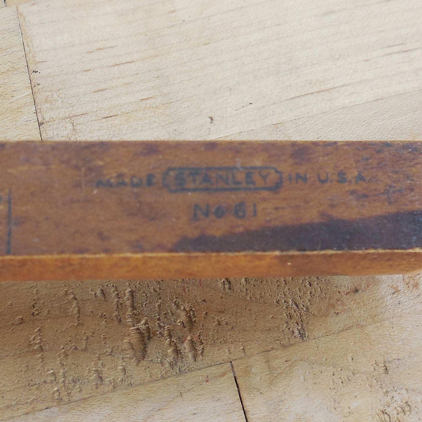 Wood Scribe Tools 3 Lot Justus Traut's Pat. 1873 Stanley No. 61 & Unbranded Modern Signed