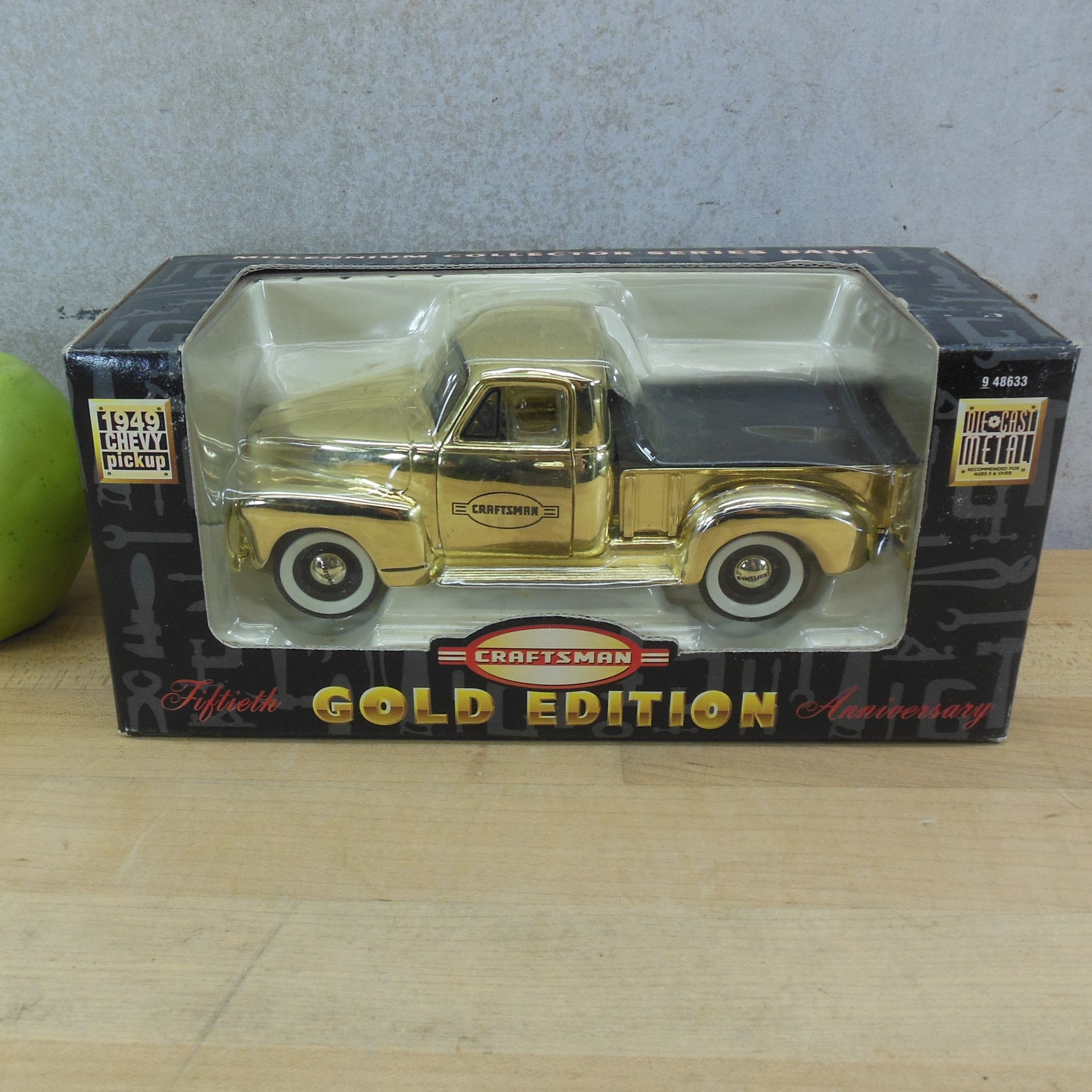 Sears Craftsman Gold Edition Diecast Bank 1949 Chevy Pickup