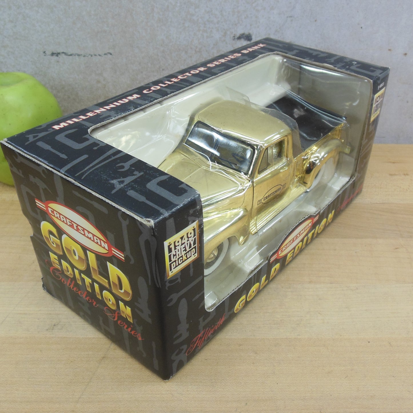 Sears Craftsman Gold Edition Diecast Bank 1949 Chevy Pickup Vintage