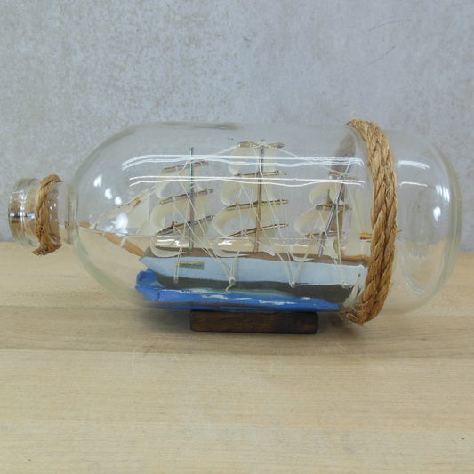 Gorch Fock Sailing Ship In A Bottle Model 7.5"