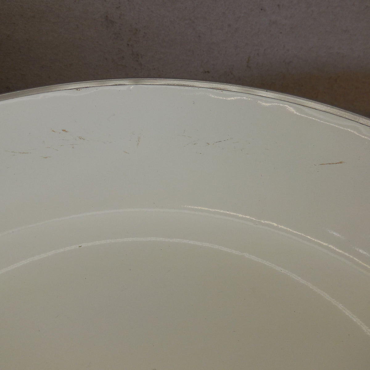 Unbranded Enamelware Sizzling Au Gratin Pans - Orange White