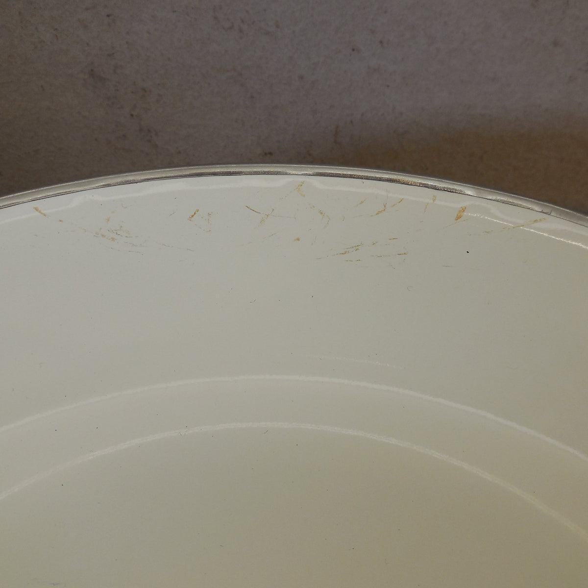 Unbranded Enamelware Sizzling Au Gratin Pans - Orange White