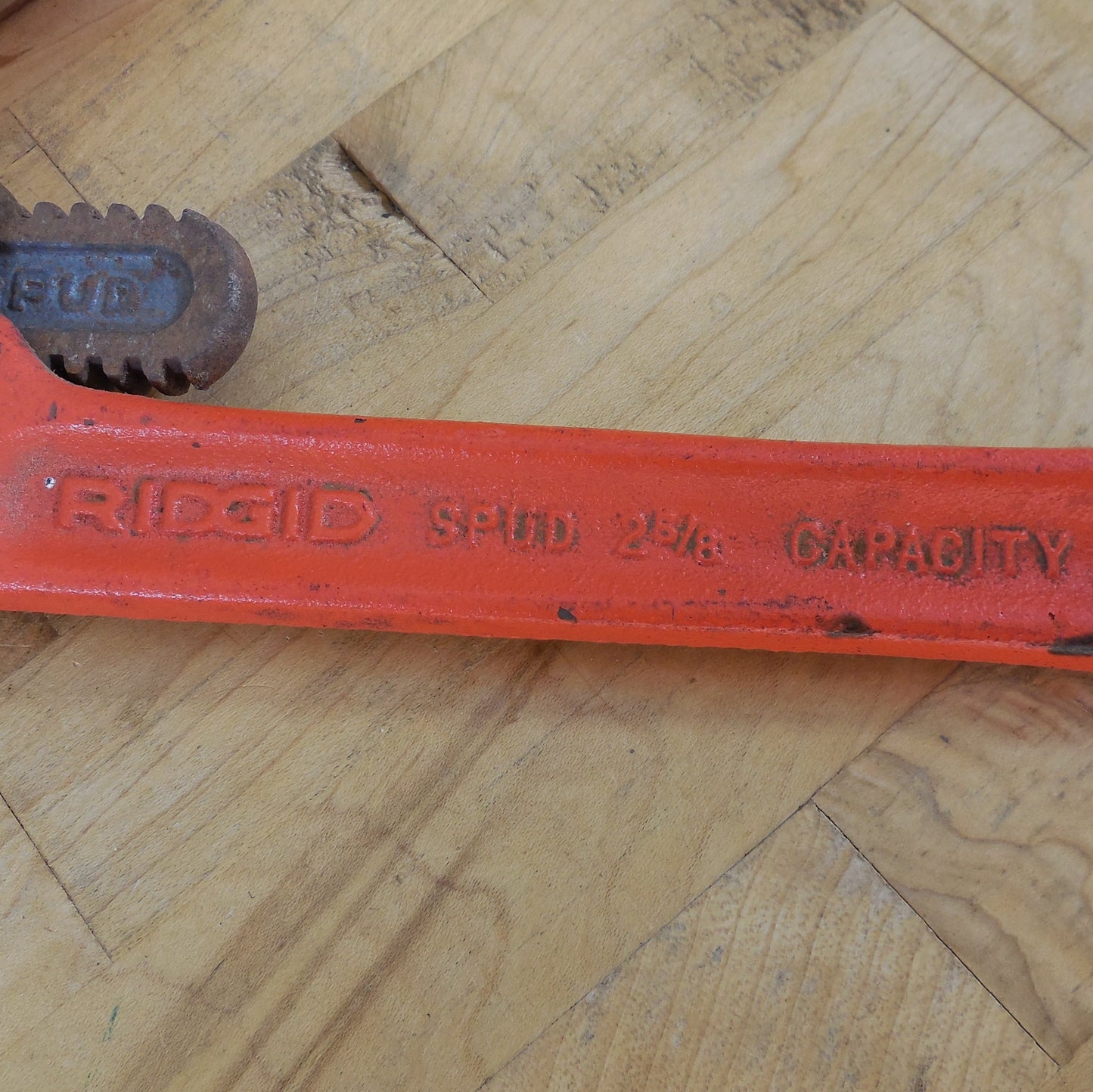 Ridgid USA Adjustable Spud Wrench 2-5/8" Pipe Capacity 11"