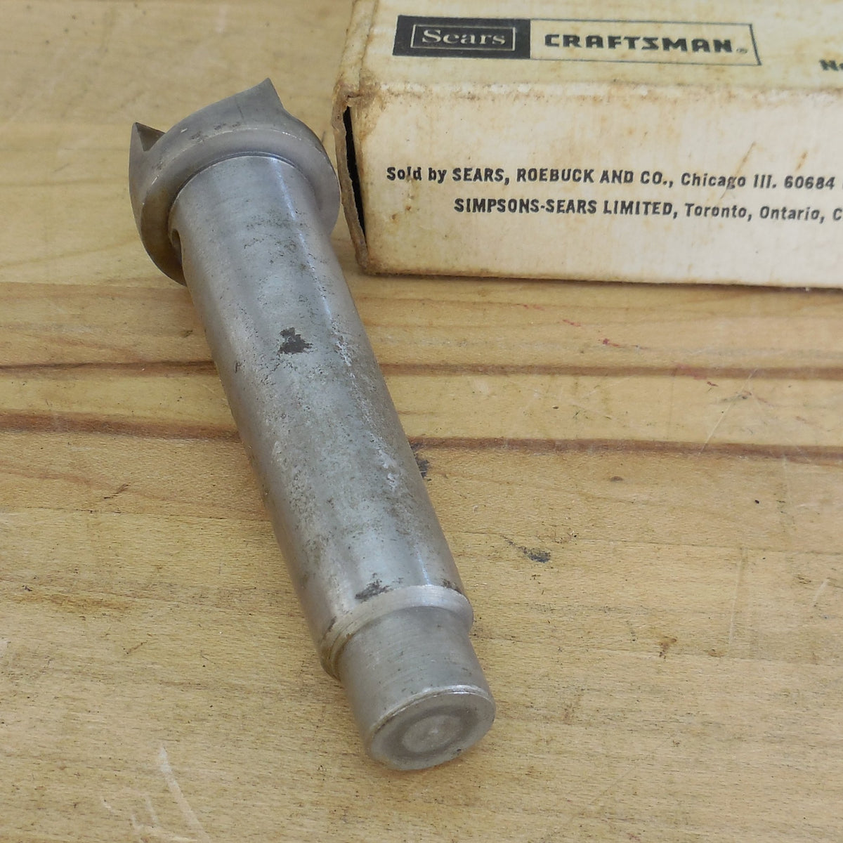Craftsman Tapered Spur Center No. 2 M.T. #21072 Wood Lathe Tool