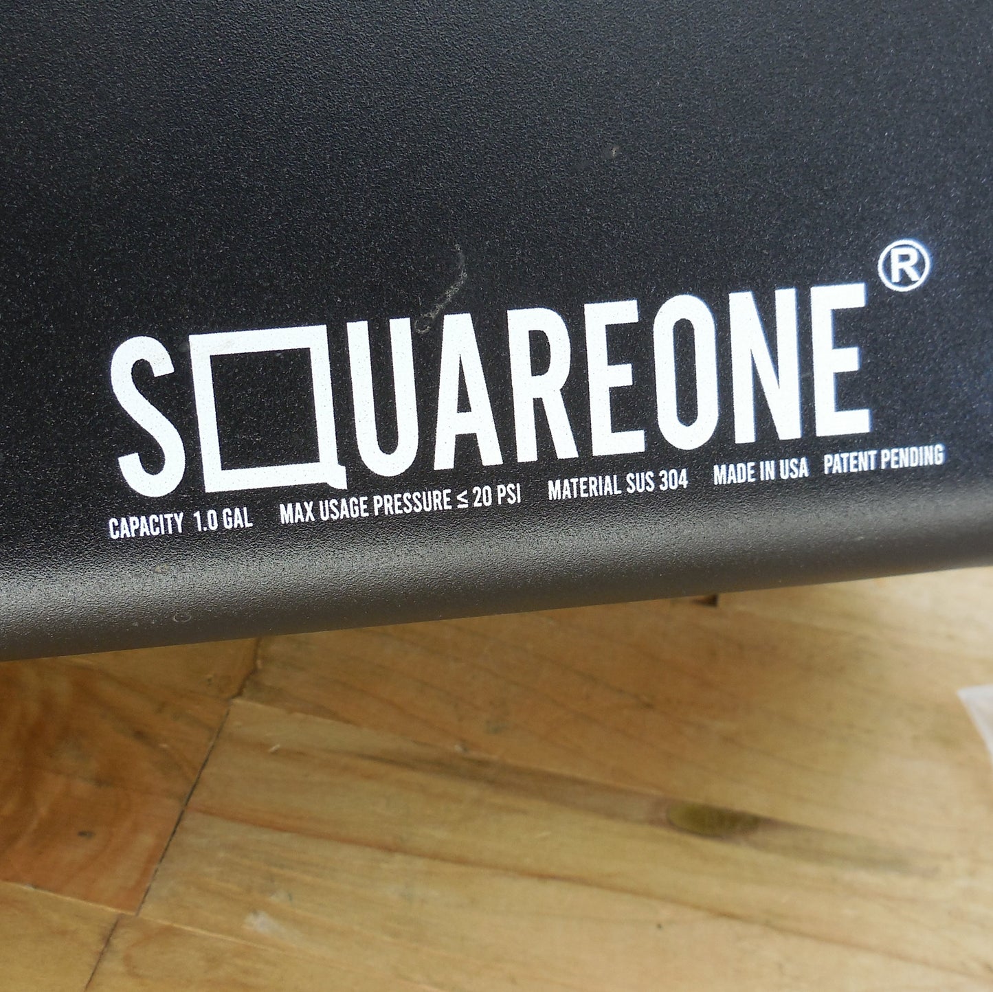 Square One SquareKeg Mini Keg Stainless Steel Keg Tap Complete System Black