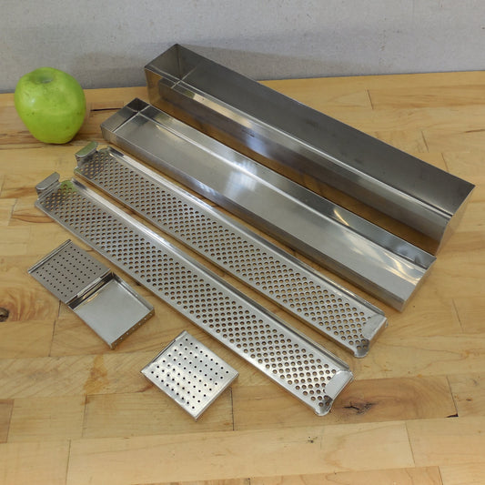 Sweden Sterilization Cassette Box Tray Autoclave 3 Crowns 6 Piece