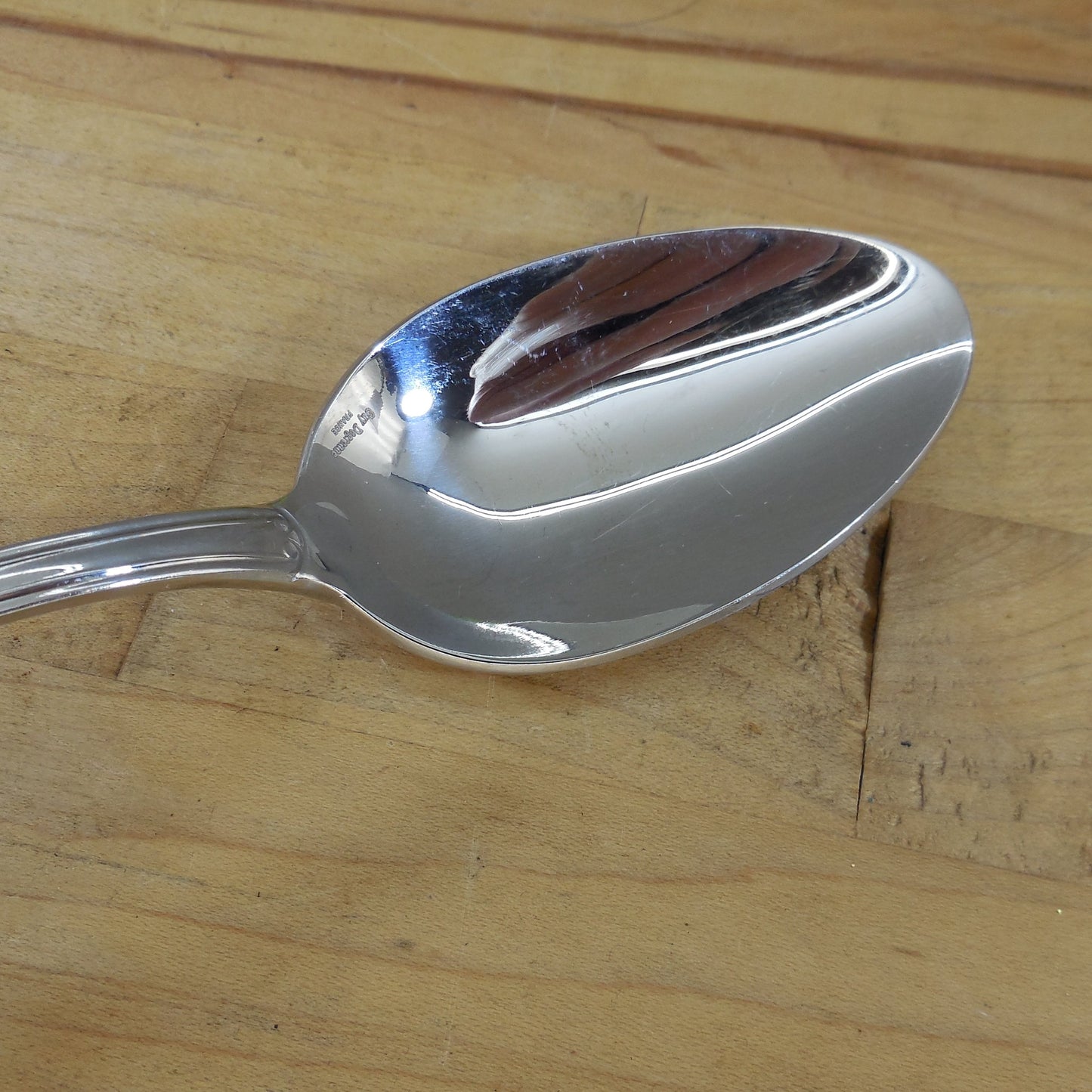 Guy DeGrenne France Renoir Stainless Glossy Flatware - Serving Spoon used