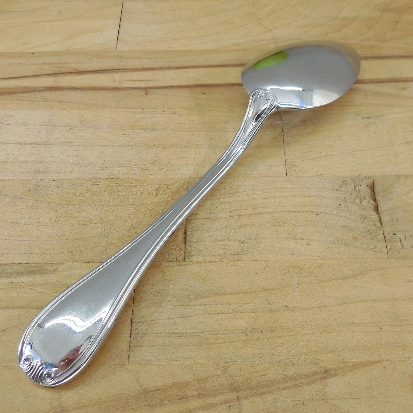 Guy DeGrenne France Renoir Stainless Glossy Flatware - Serving Spoon signed
