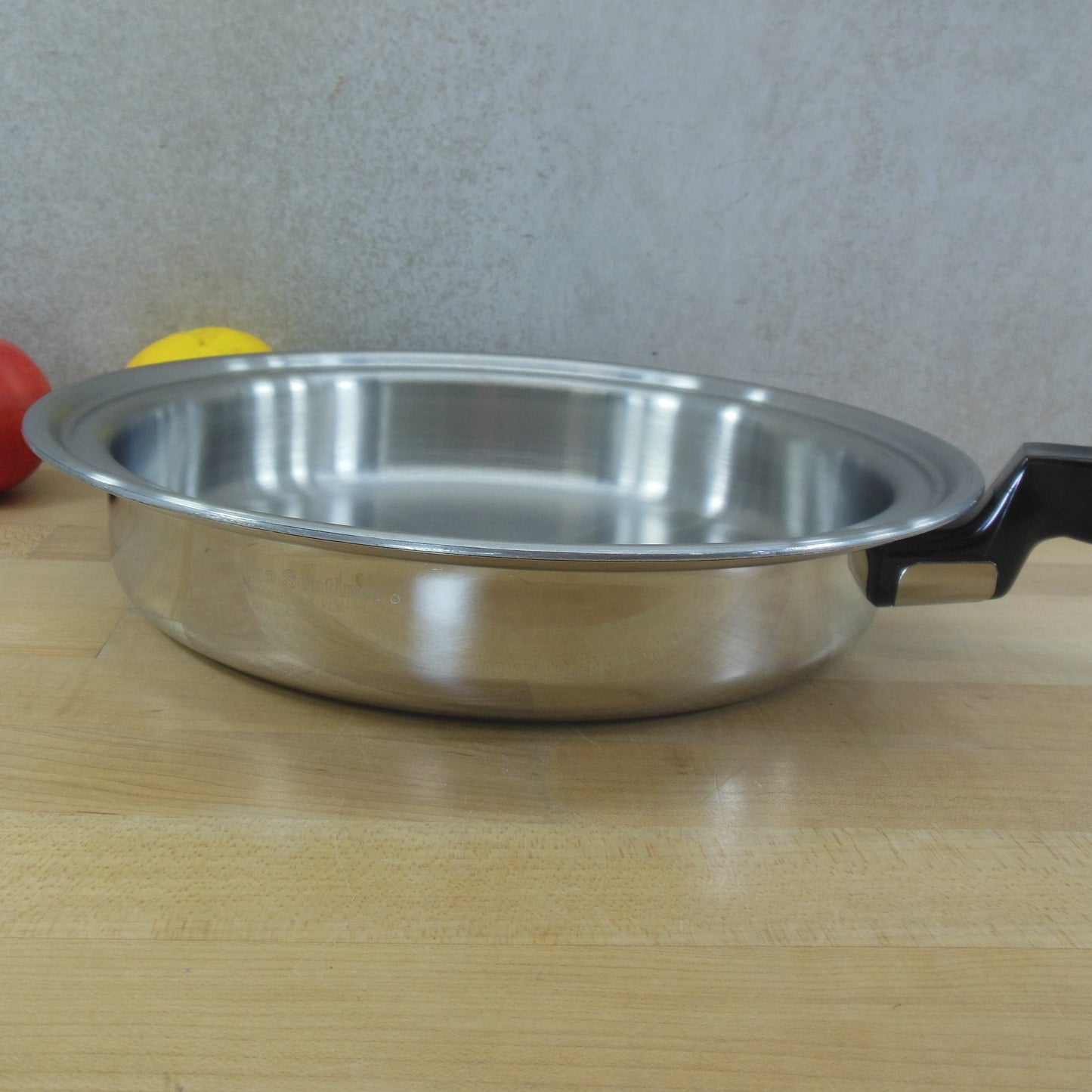 Thermo Sentinel USA Forma Plex 5 Ply Stainless USA 12" Skillet vintage