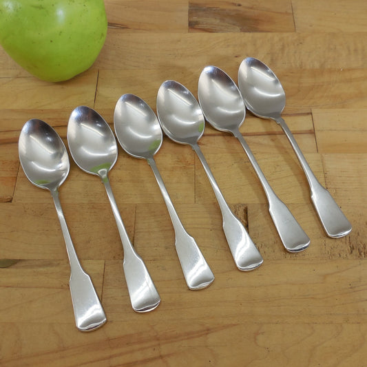 Oneida Heritage Cube American Colonial Stainless Flatware - 6 Teaspoons