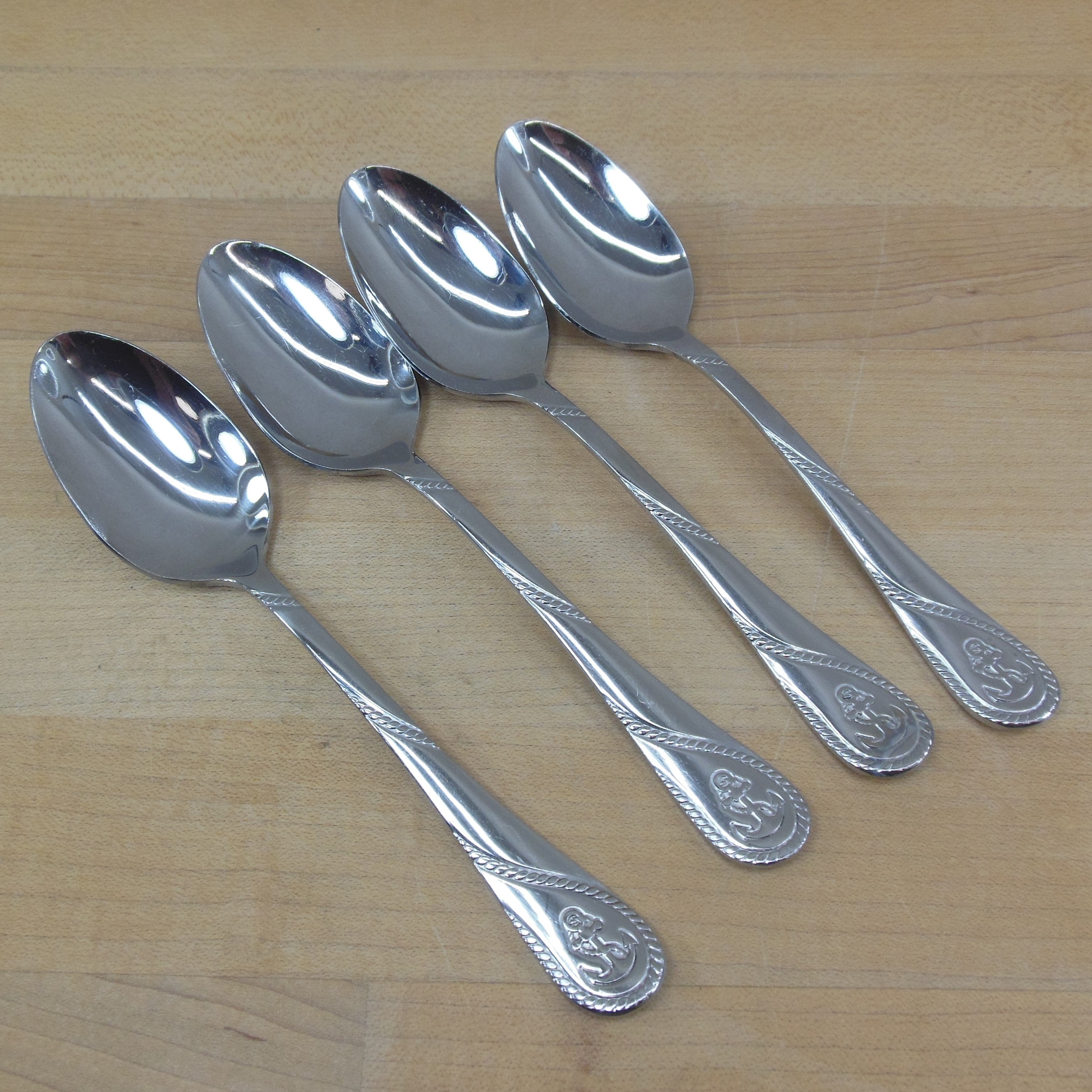 Towle Stainless Anchor Flatware - Teaspoons 4 Set – Olde Kitchen & Home