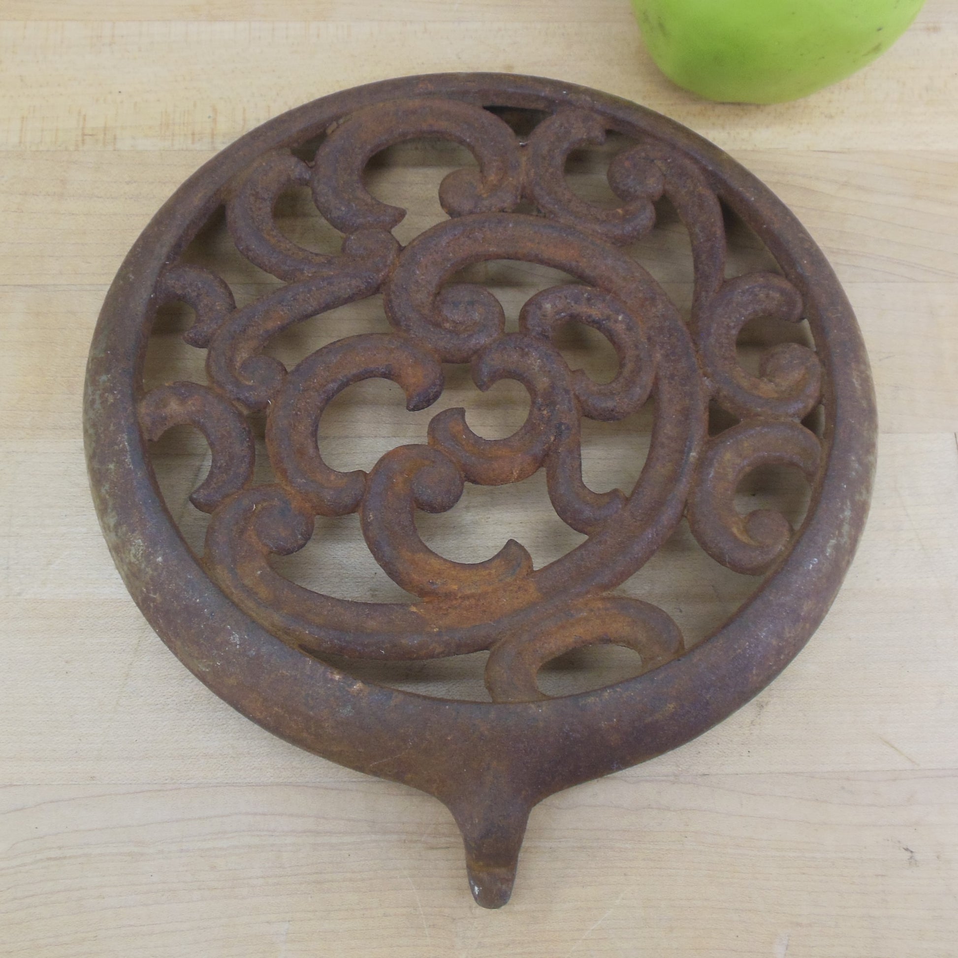 Unbranded Cast Iron Nickel Wood Stove Trivet Insert Warmer Shelf