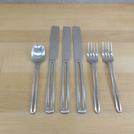 Tools Of The Trade Duke Stainless Flatware - 6 Lot Fork Teaspoon Knife