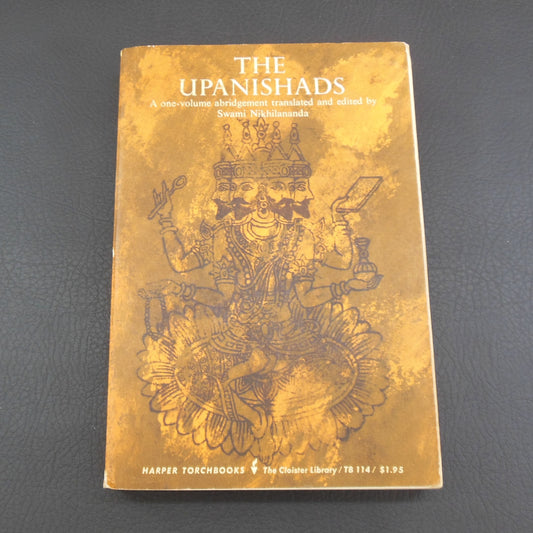 Swami Nikhilananda Signed Book - The Upanishads 1964