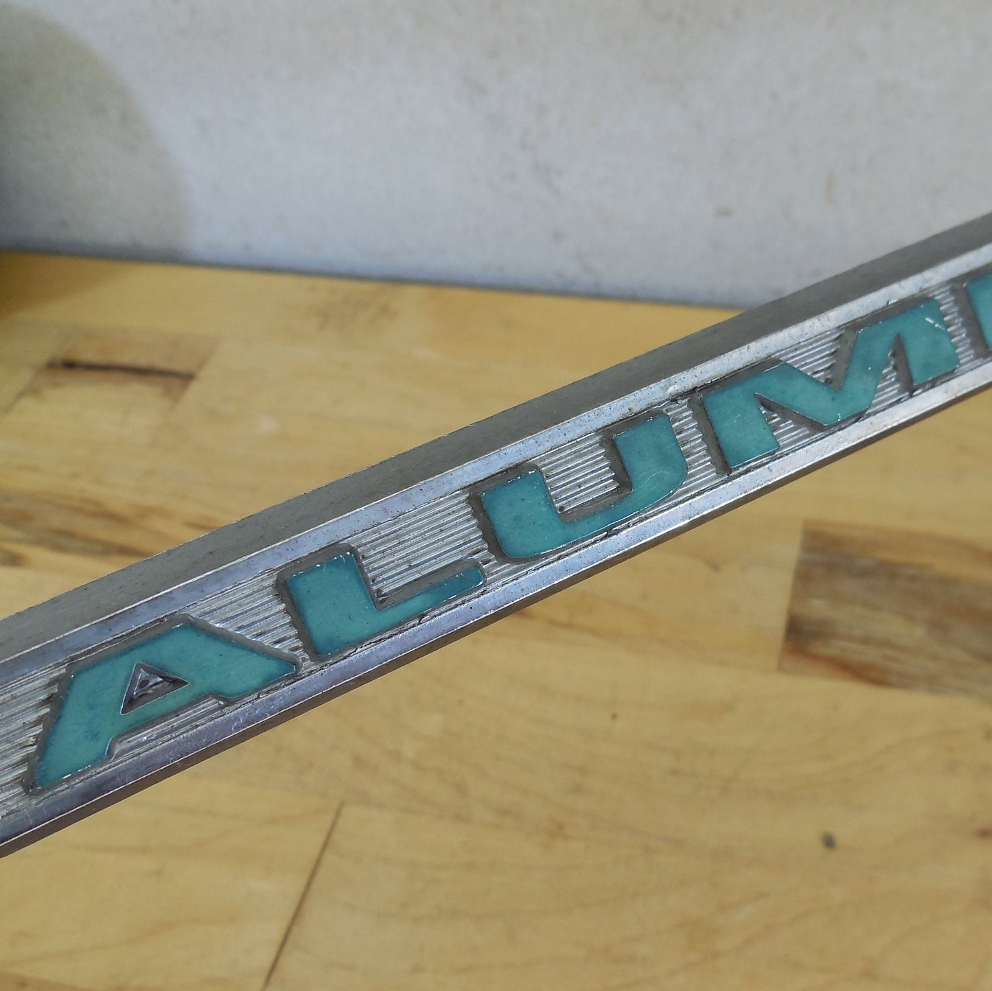 USF University of South Florida Alumni Vtg. License Plate Cover Heavy Chrome
