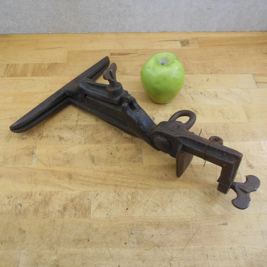 Unbranded Old Cast Iron Hand Saw Sharpening Vise Clamp