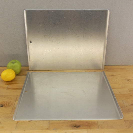 Vollrath Wear Ever USA Pair 68085 NSF Commercial Cookie Sheet Pans 14x17