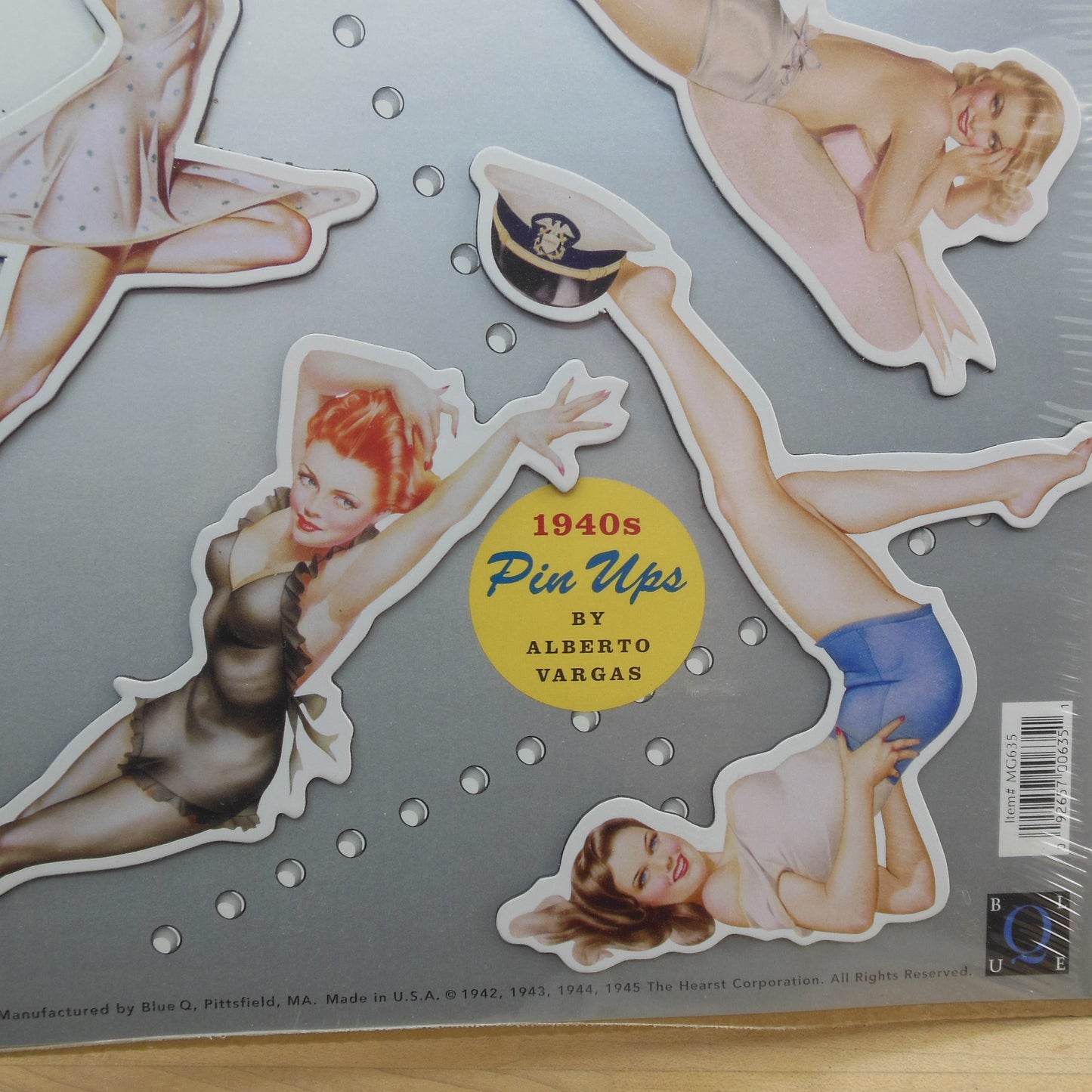 Blue Q Alberto Vargas Va Va Voom Pin Up Fridge Magnets NOS NIP